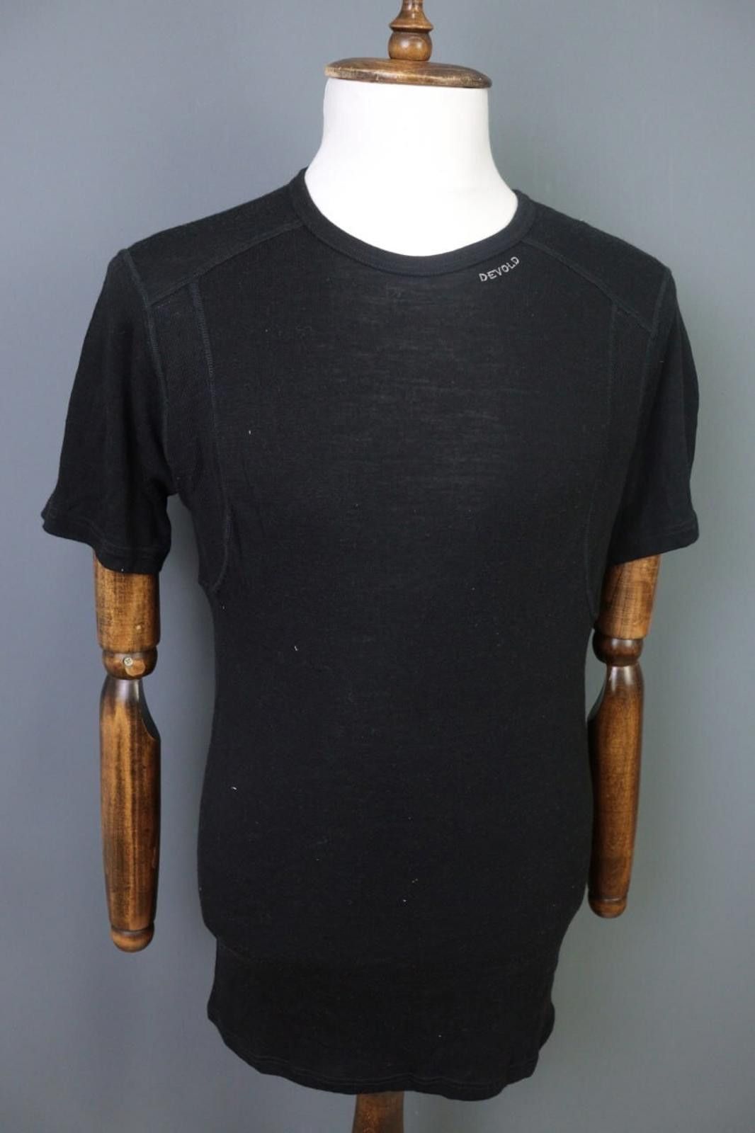 Designer Devold Black Merino Wool Top Base Layer Size XXL Size US XXL / EU 58 / 5 - 7 Thumbnail