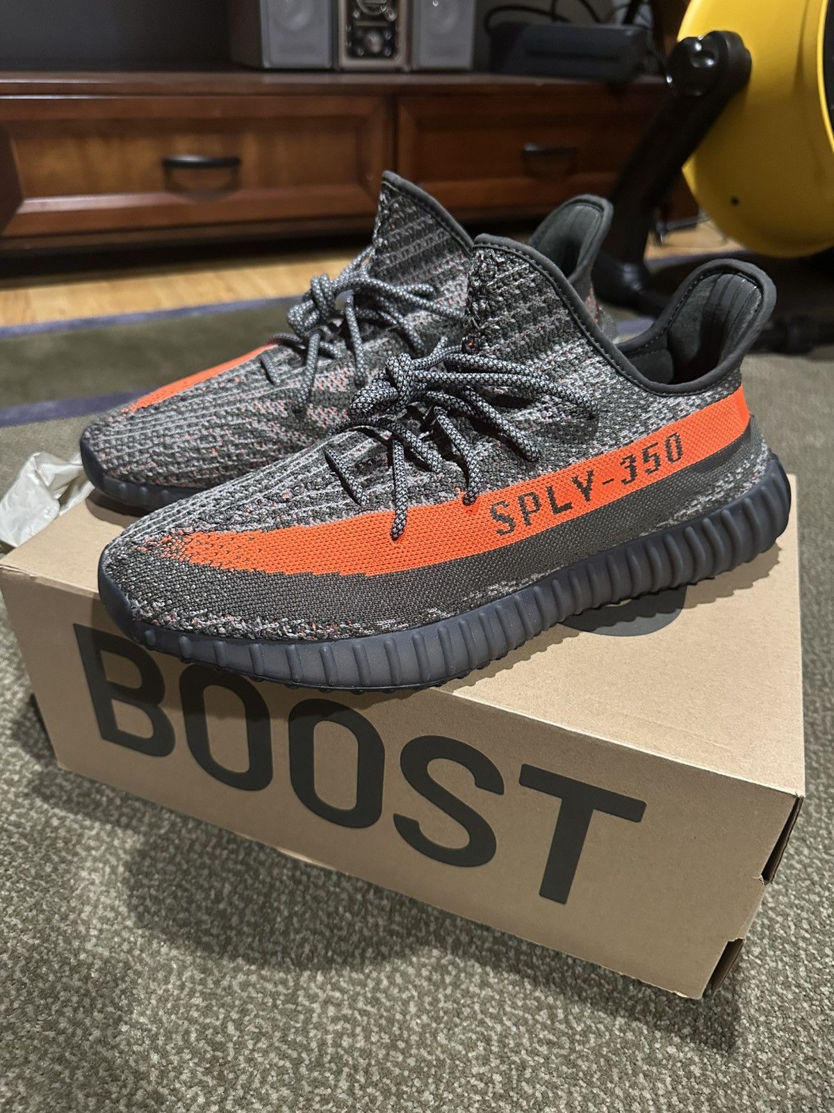 Yeezy Yeezy 350 Carbon Beluga Size US 13 / EU 46 - 1 Thumbnail