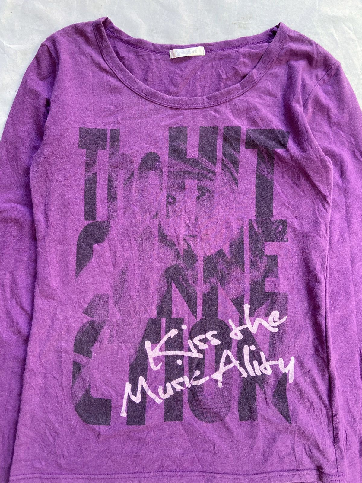 20471120 KISS THE MUSIC ALIDY LONG SLEEVE Size US S / EU 44-46 / 1 - 2 Thumbnail