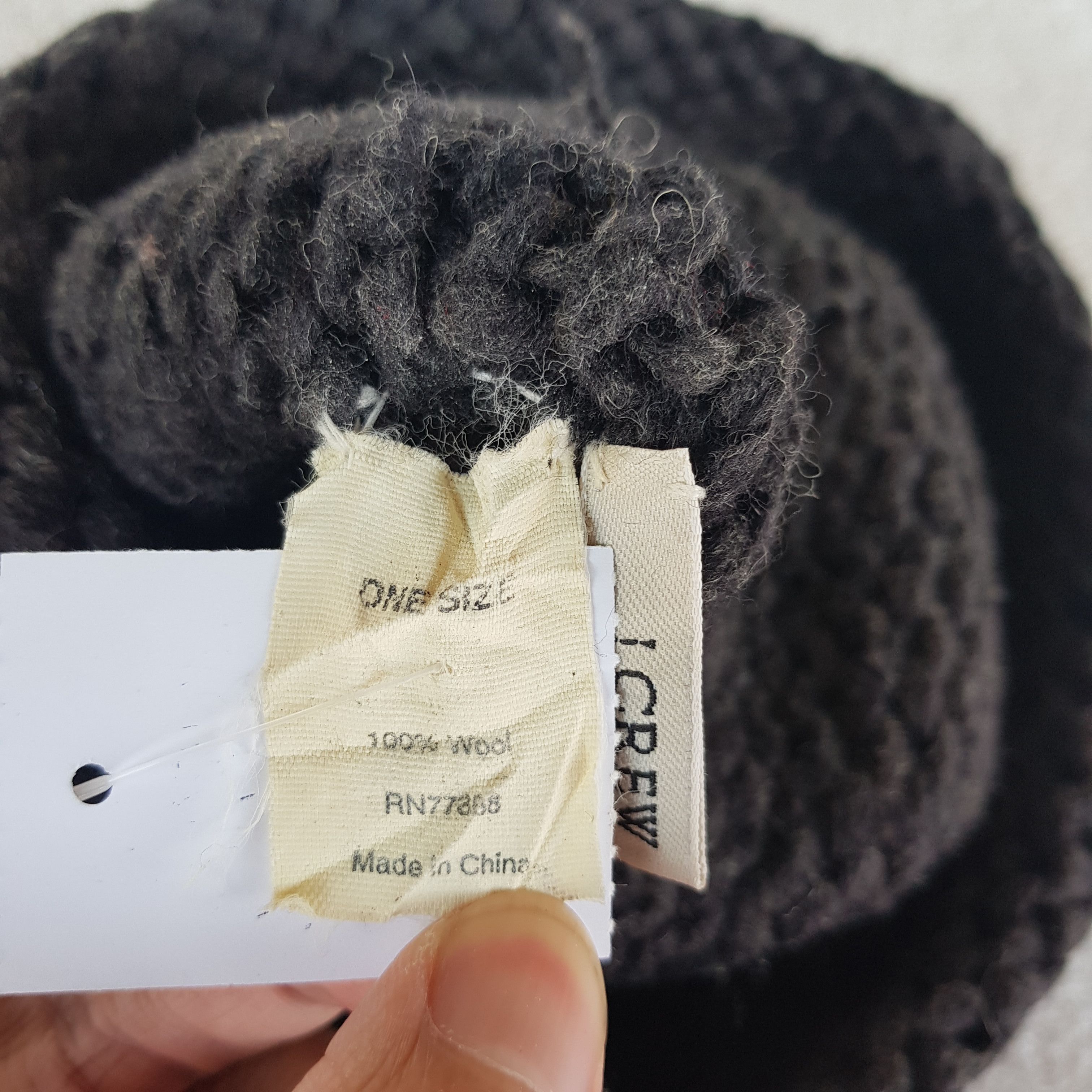 Homespun Knitwear Vintage J Crew Beanie Fair Isle Ribbed Knit Snow Caps Hats. Size ONE SIZE - 7 Thumbnail