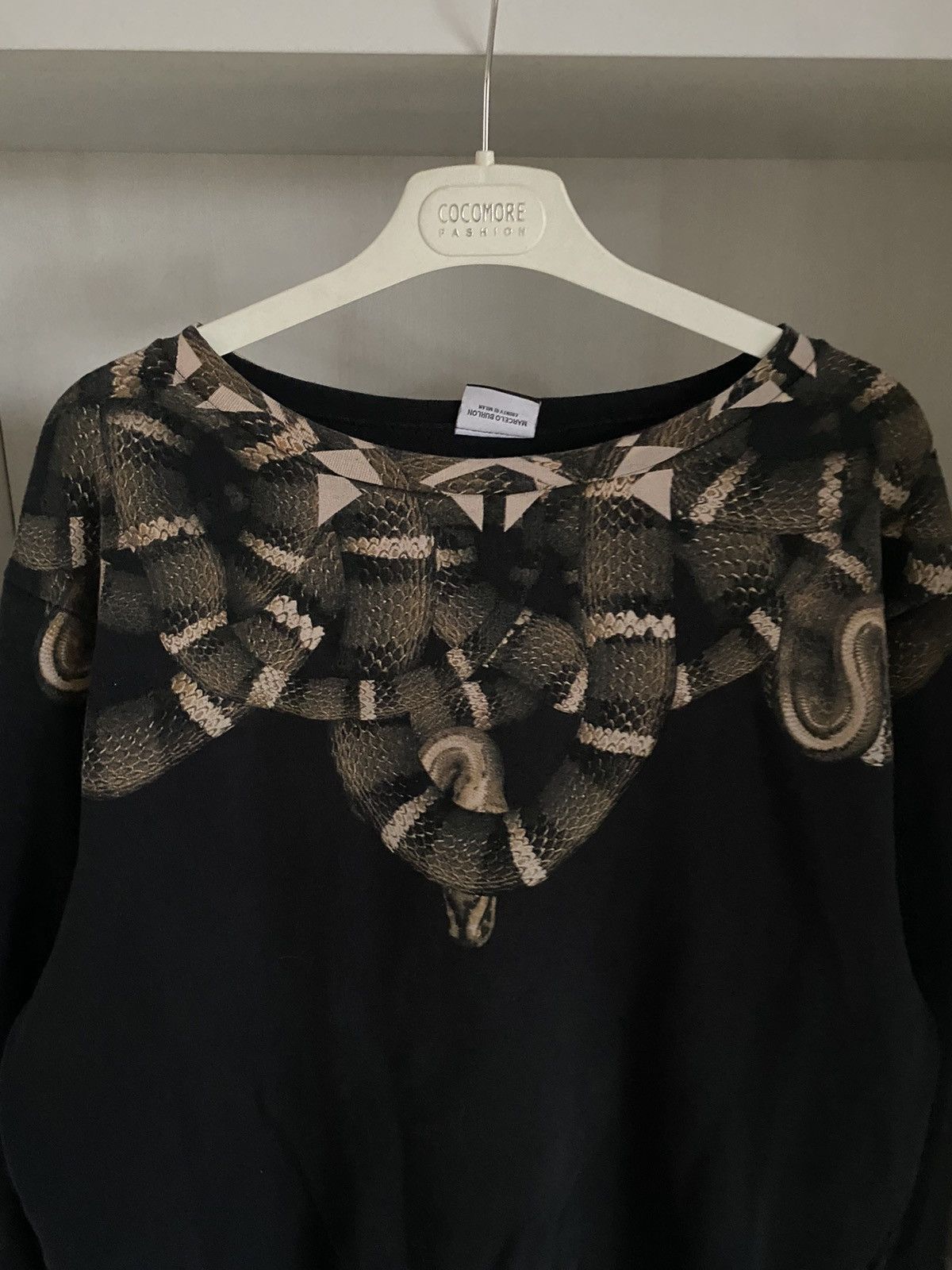Marcelo Burlon Marcelo Burlon Crewneck Brown Snake Japanese Drip Y2K Rare Size US M / EU 48-50 / 2 - 5 Thumbnail