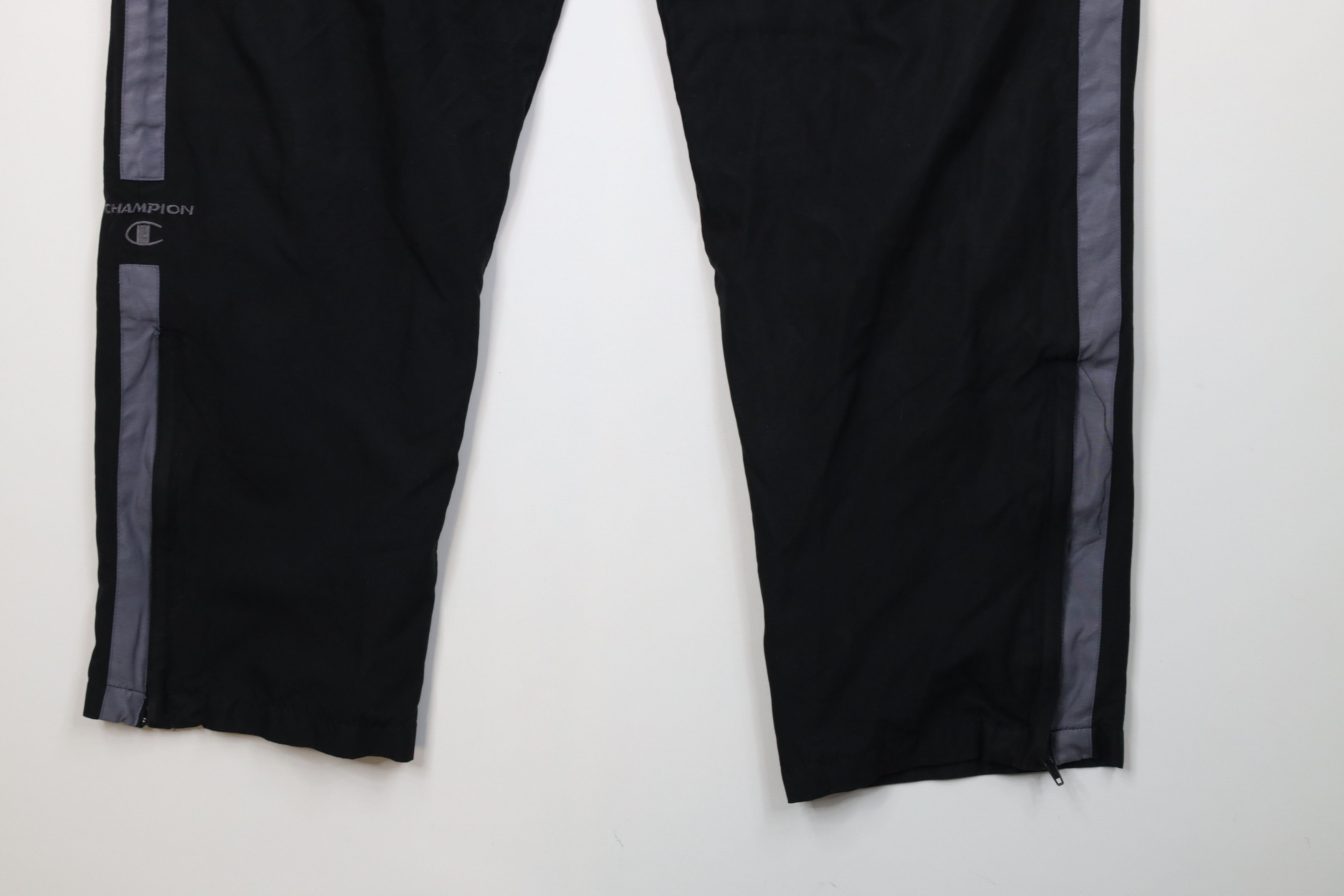 Champion Vintage 90s Champion Spell Lined Wide Leg Microfiber Pants Size US 34 / EU 50 - 5 Thumbnail