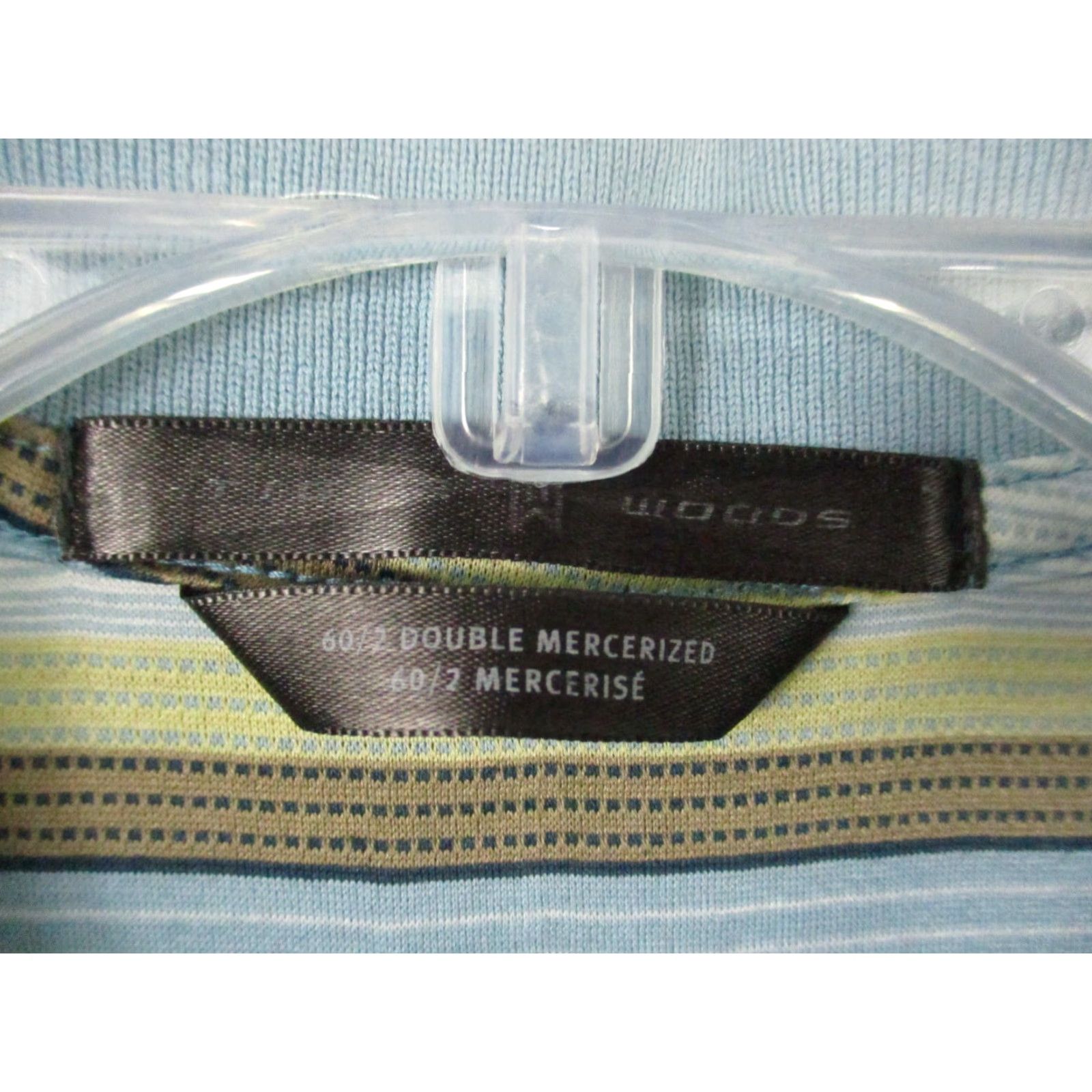 Nike Nike Tiger Woods Polo Shirt XL Men Blue Striped Dri-Fit Athletic Golf Polo Shirt Mens Size US XL / EU 56 / 4 - 4 Thumbnail