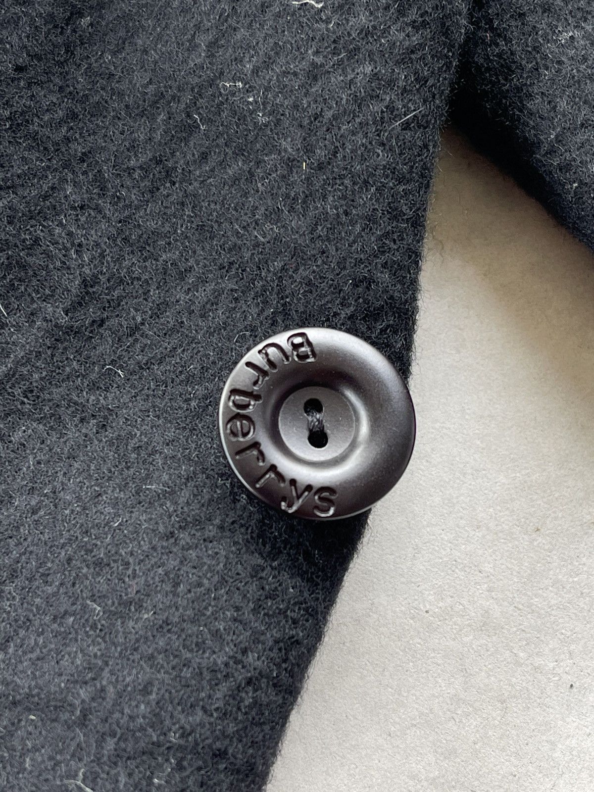Burberry × Vintage 🔥Vintage Burberrys Women's Wool Double-breasted Coat/Jacket Size M / US 6-8 / IT 42-44 - 6 Thumbnail