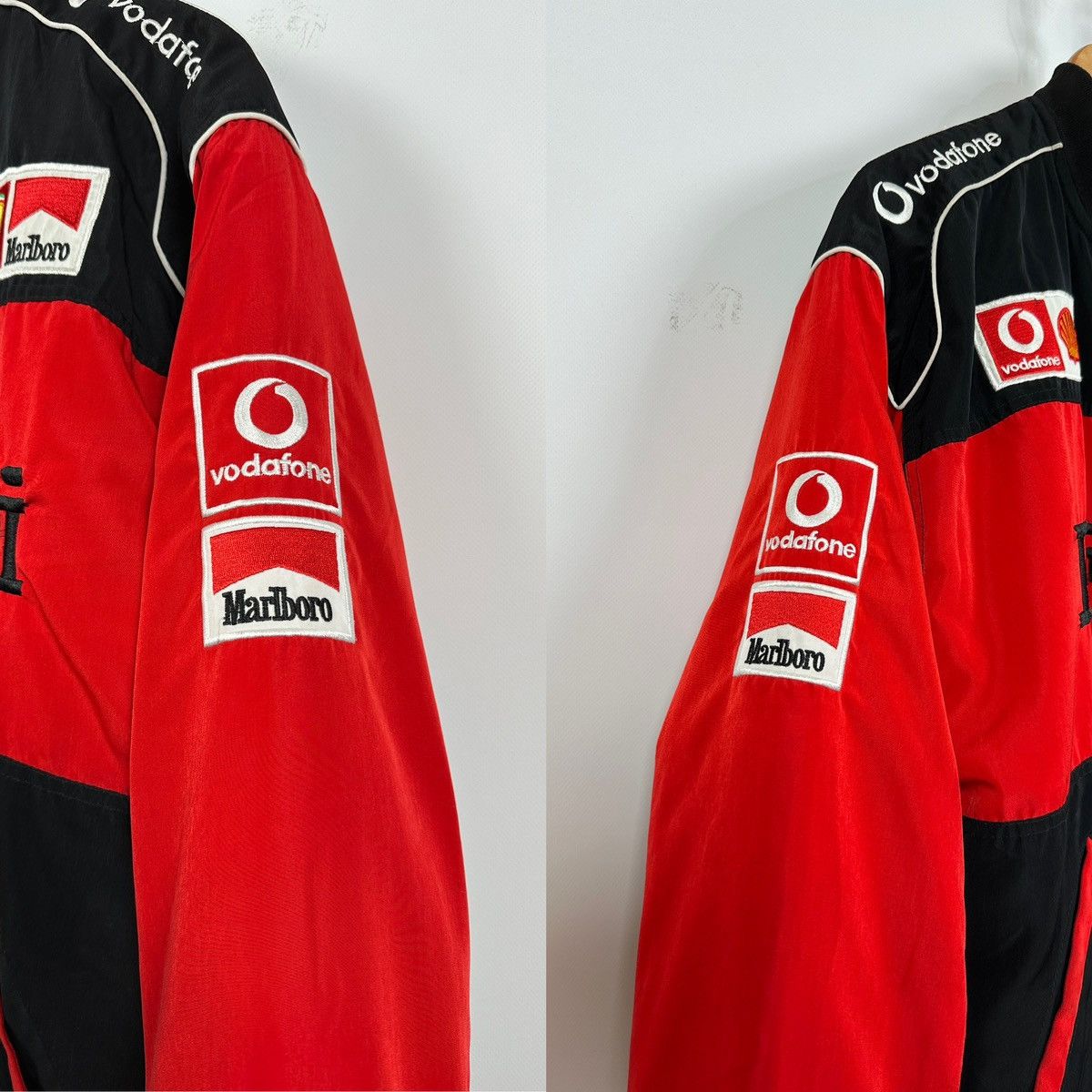 Ferrari Vintage Ferrari Michael Schumacher F1 Marlboro Racing Jacket Size US XL / EU 56 / 4 - 16 Thumbnail
