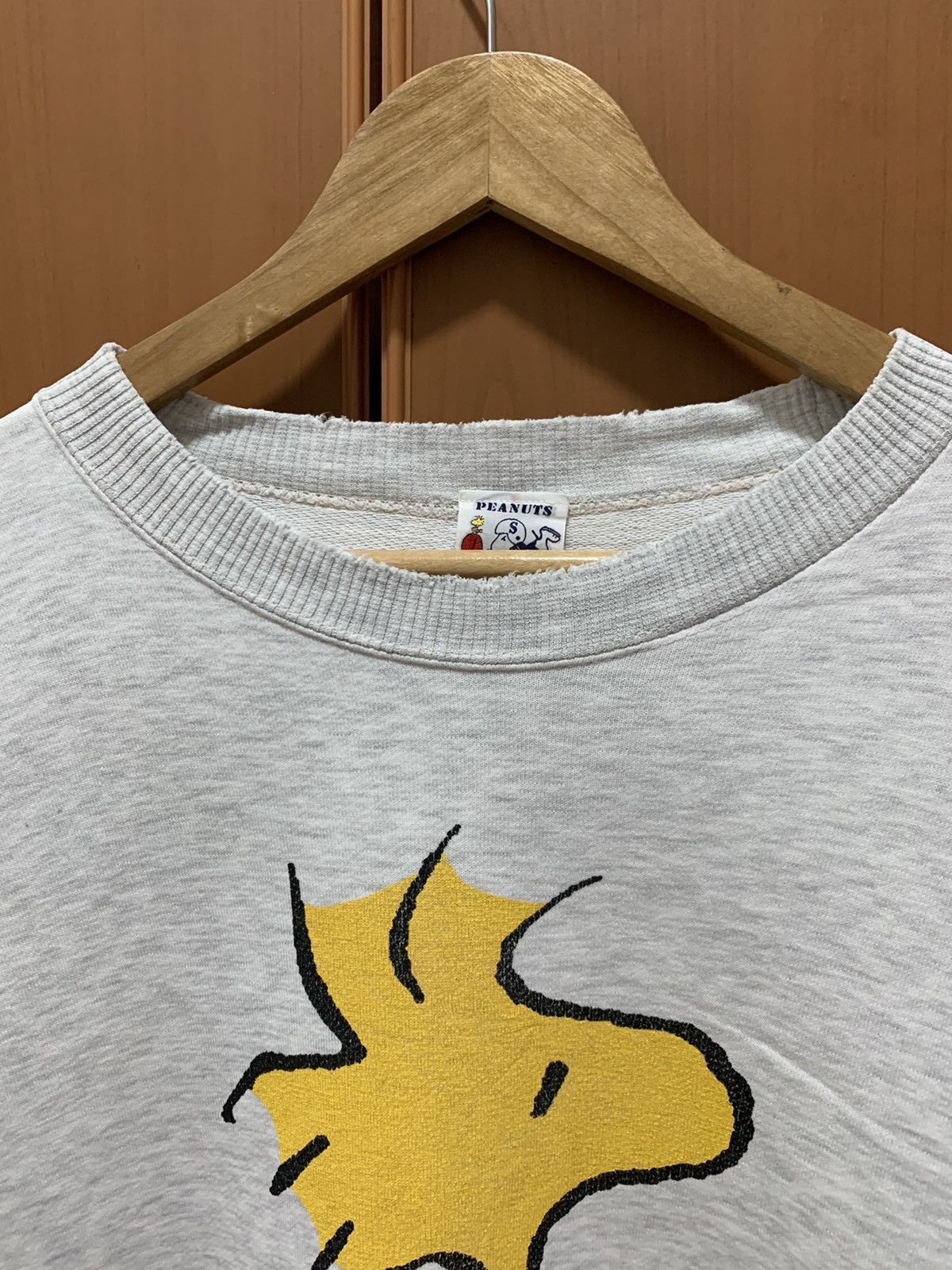 Peanuts Vintage Peanuts Woodstock Distressed Sweatshirt Size US L / EU 52-54 / 3 - 4 Thumbnail