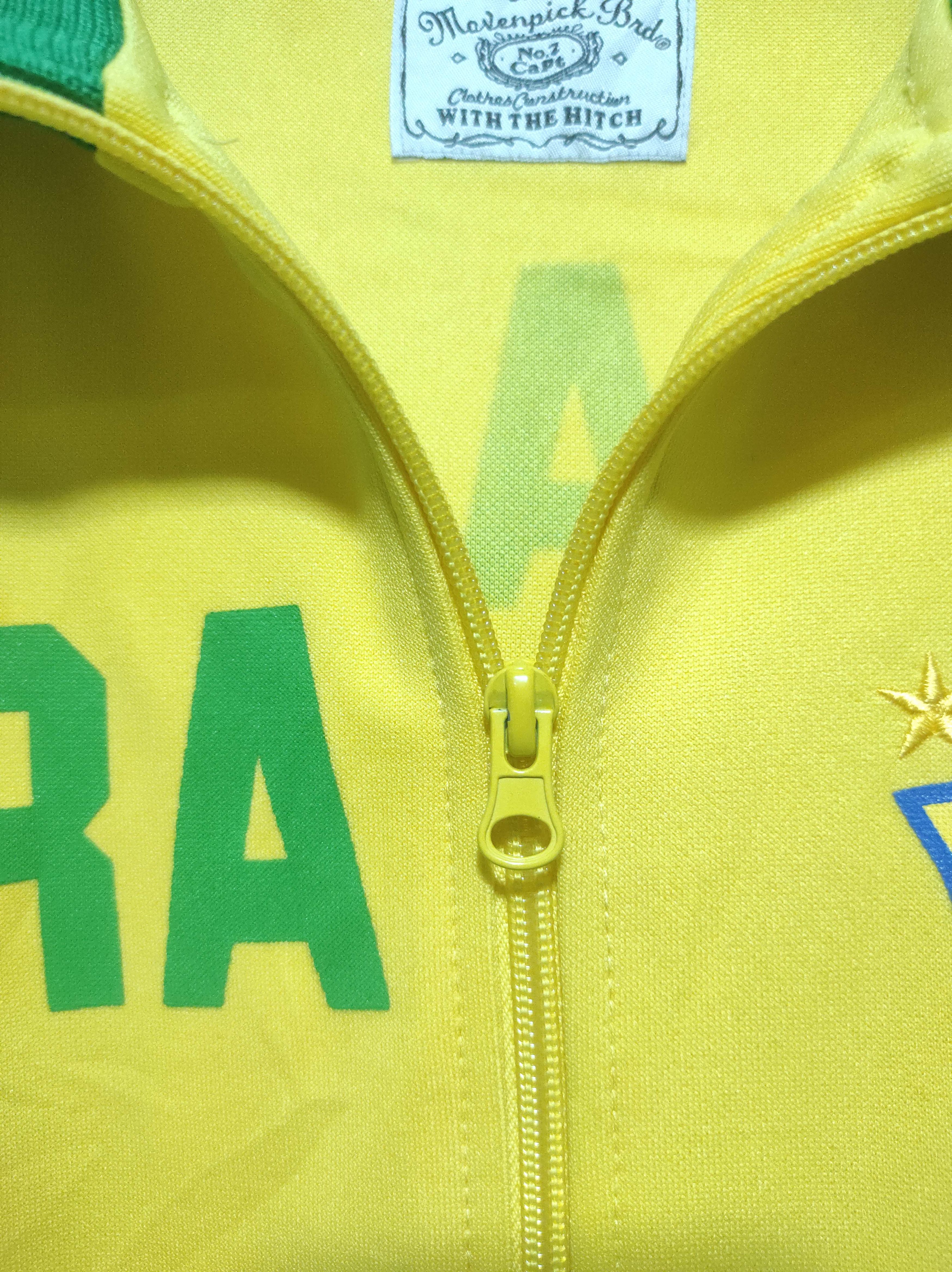 Sports Specialties Vintage World wide Brazil Tracktop Sweatshirt Size US M / EU 48-50 / 2 - 6 Thumbnail