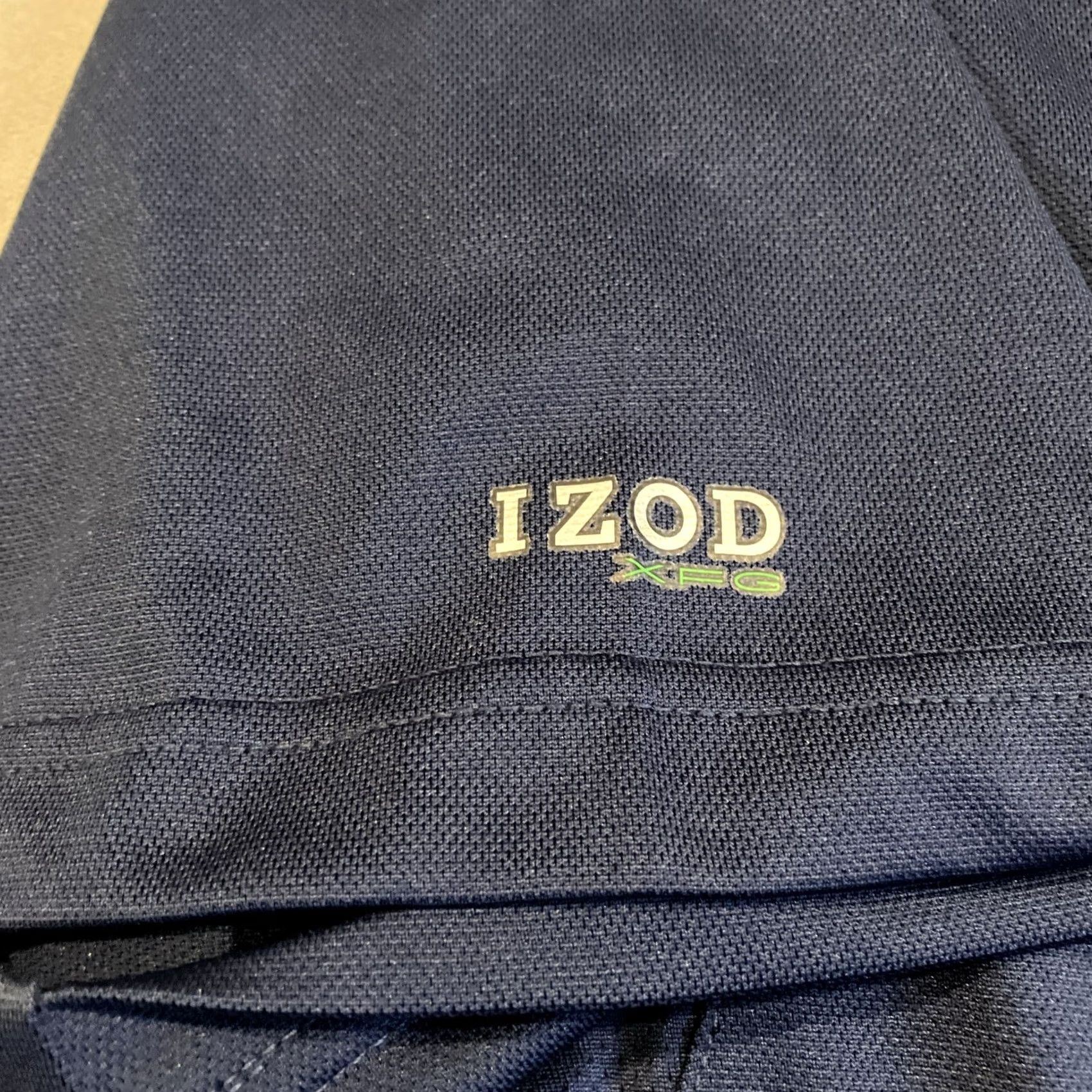 Izod VINTAGE? (no) Izod Embroidered Golf Polo Men XL Blue State ALOHA STATE SPAM - Awesome - IZOD - Polo - Short Sleeve - Polyester Blend Size US XL / EU 56 / 4 - 4 Thumbnail