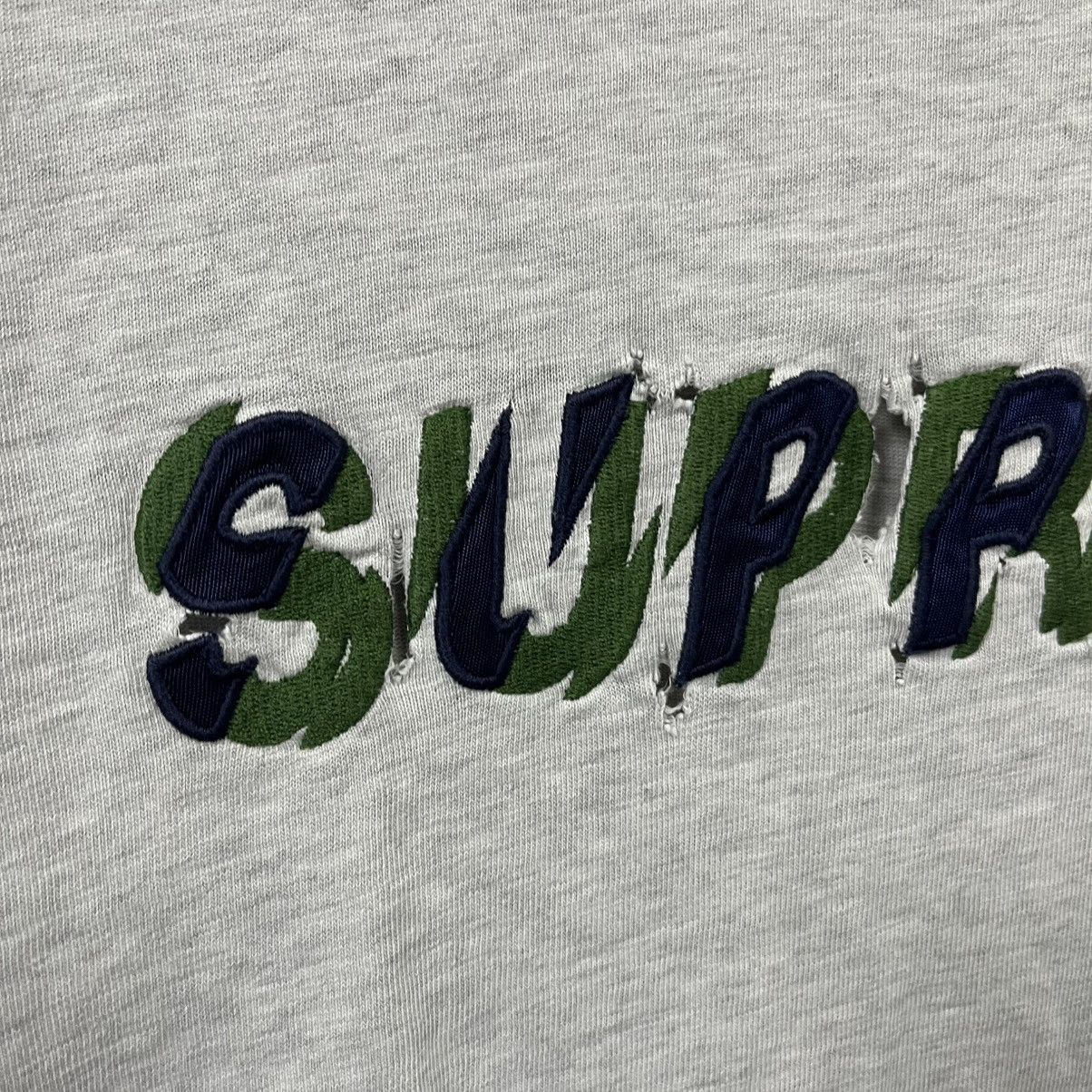 Supreme Supreme T-Shirt Big Logo Grey Size M Size US M / EU 48-50 / 2 - 6 Thumbnail