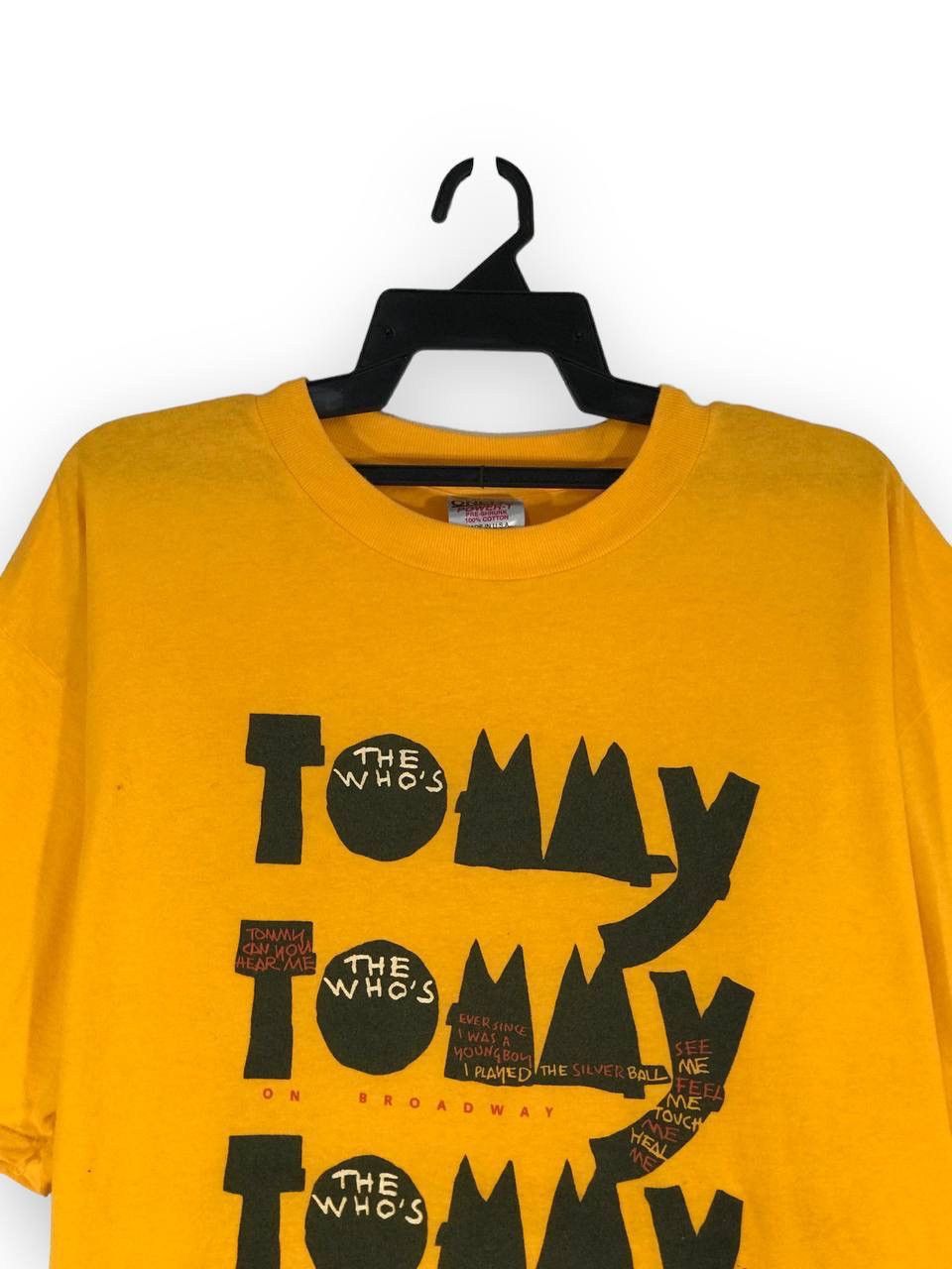 Band Tees vintage 1992 The Who tommy on broadway Size US XL / EU 56 / 4 - 2 Thumbnail