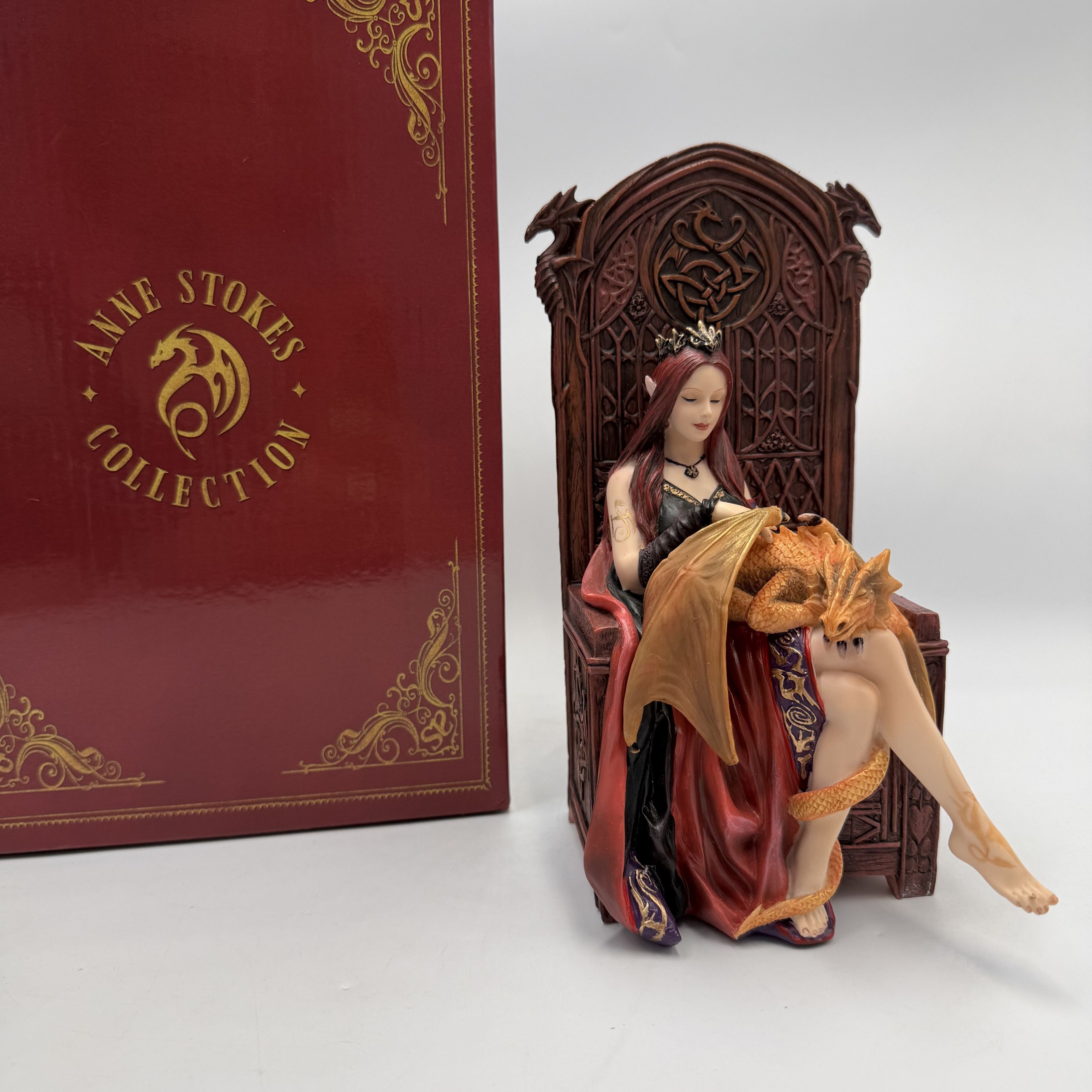 Other Anne Stokes Dragon Friendship Figurine Gothic Fantasy Statue Size ONE SIZE - 10 Thumbnail