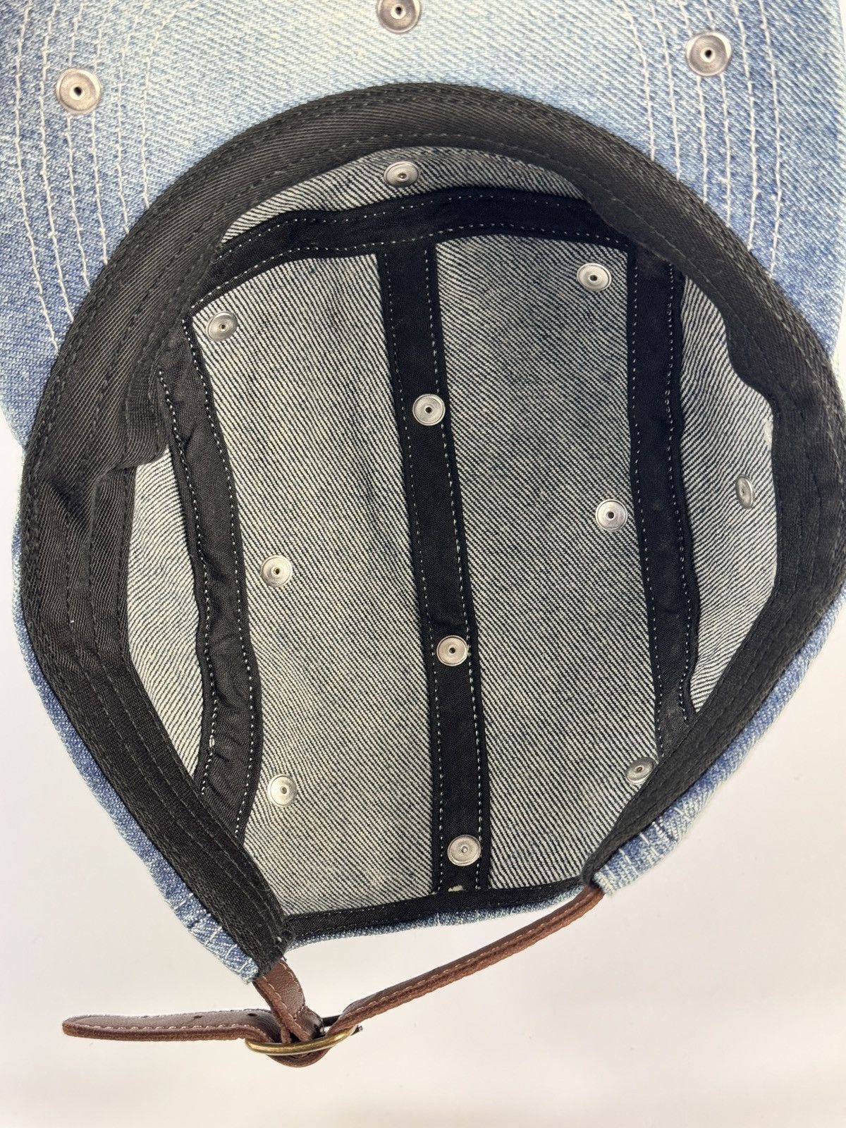Supreme STAR STUDDED DENIM CAMP CAP Size ONE SIZE - 6 Thumbnail