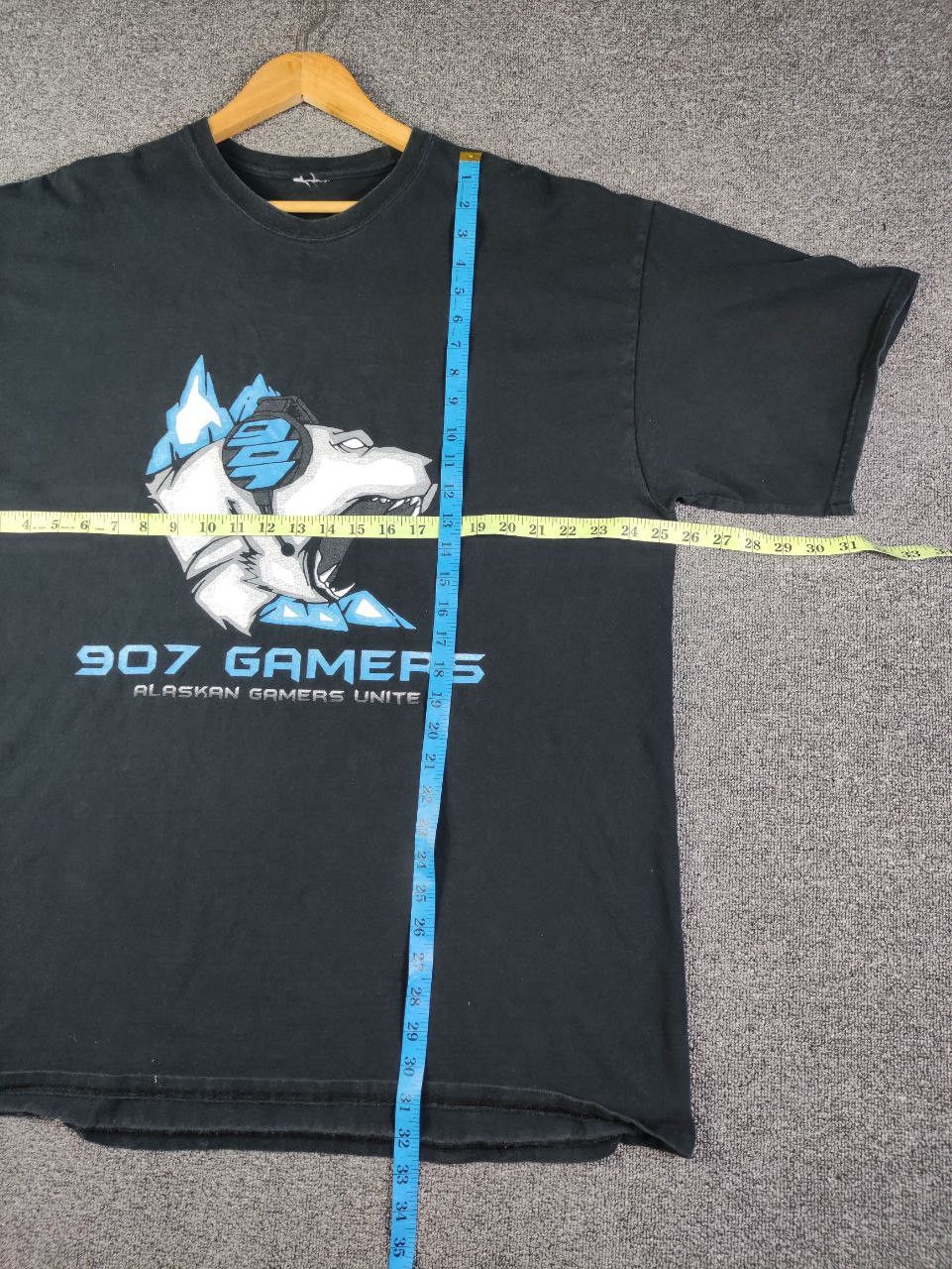 Japanese Brand Vintage Alaskan Gamers Unite Big Logo Tee Tshirt Size US XL / EU 56 / 4 - 4 Thumbnail