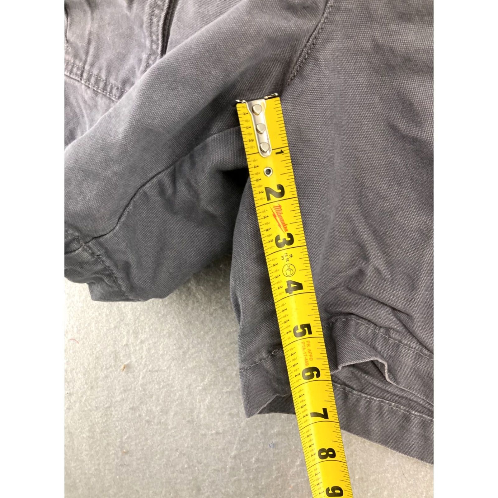 Savane Savane Mens Shorts 40 Gray Canvas Cargo Everyday Size US 40 / EU 56 - 4 Thumbnail