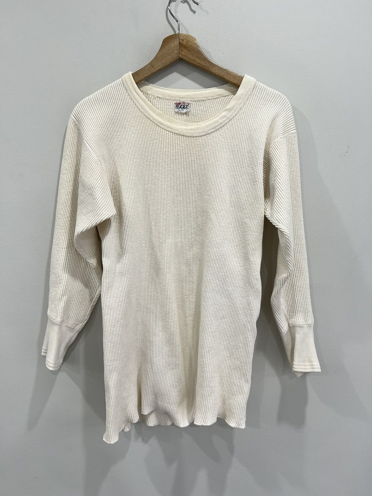 Vintage Vintage West Thermal Longsleeve Shirt Size US XL / EU 56 / 4 - 1 Thumbnail