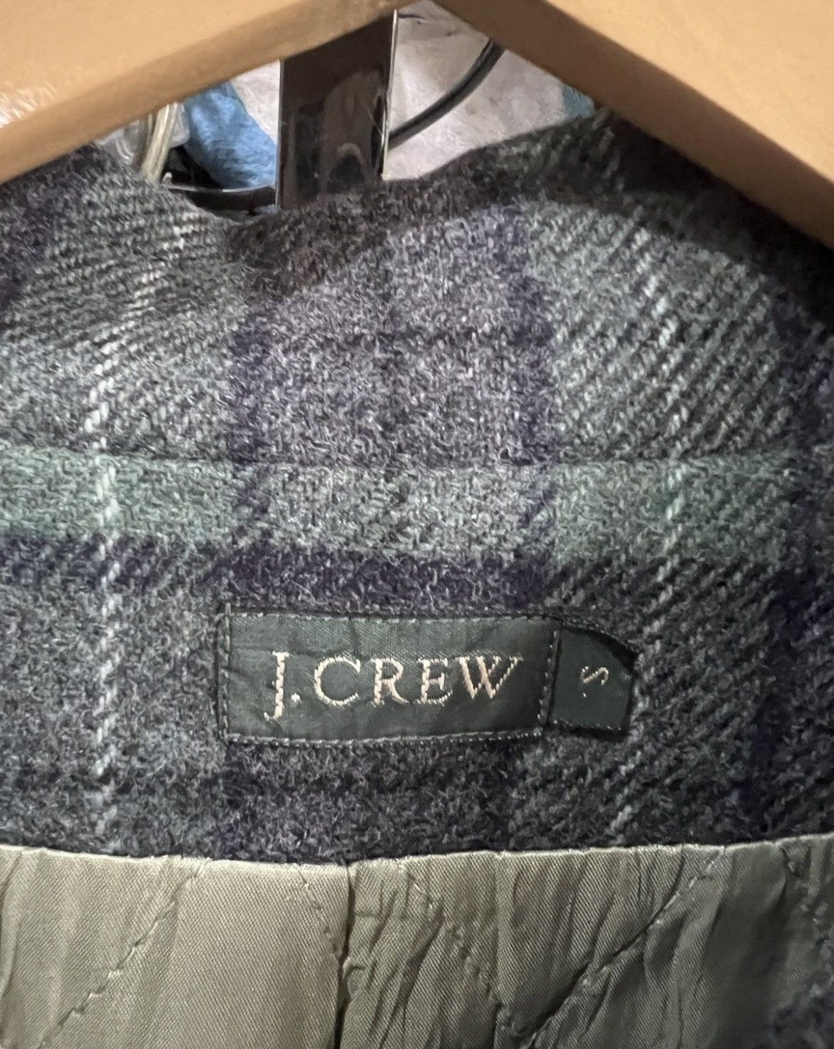 J.Crew 🔥Vintage J. Crew Quilted Button Jacket Size US M / EU 48-50 / 2 - 12 Thumbnail