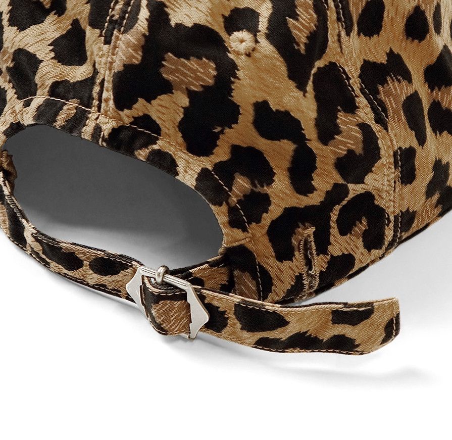 Kapital Kapital Cotton Herringbone Leopard Pattern baseball cap hat Size ONE SIZE - 7 Thumbnail