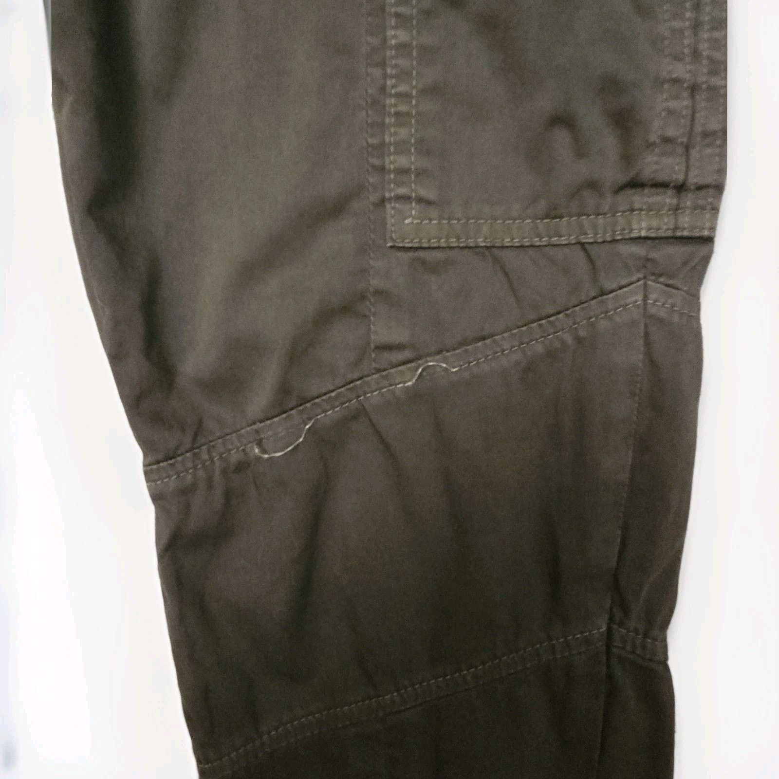 J Brand J Brand West Point Cargo Pants Olive Green Tapered Leg 25 Size 25" / US 0 / IT 36 - 5 Thumbnail