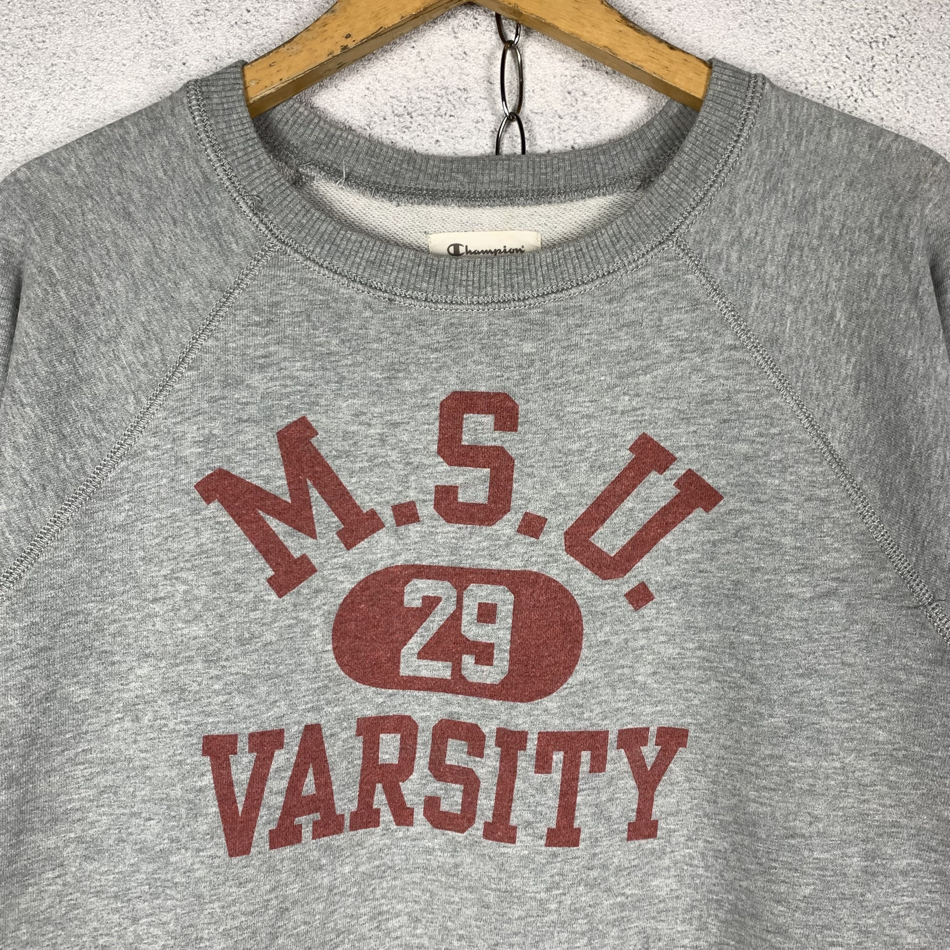 Champion Champion x MSU Varsity Michigan State Sweatshirt Crewneck Size US S / EU 44-46 / 1 - 2 Thumbnail