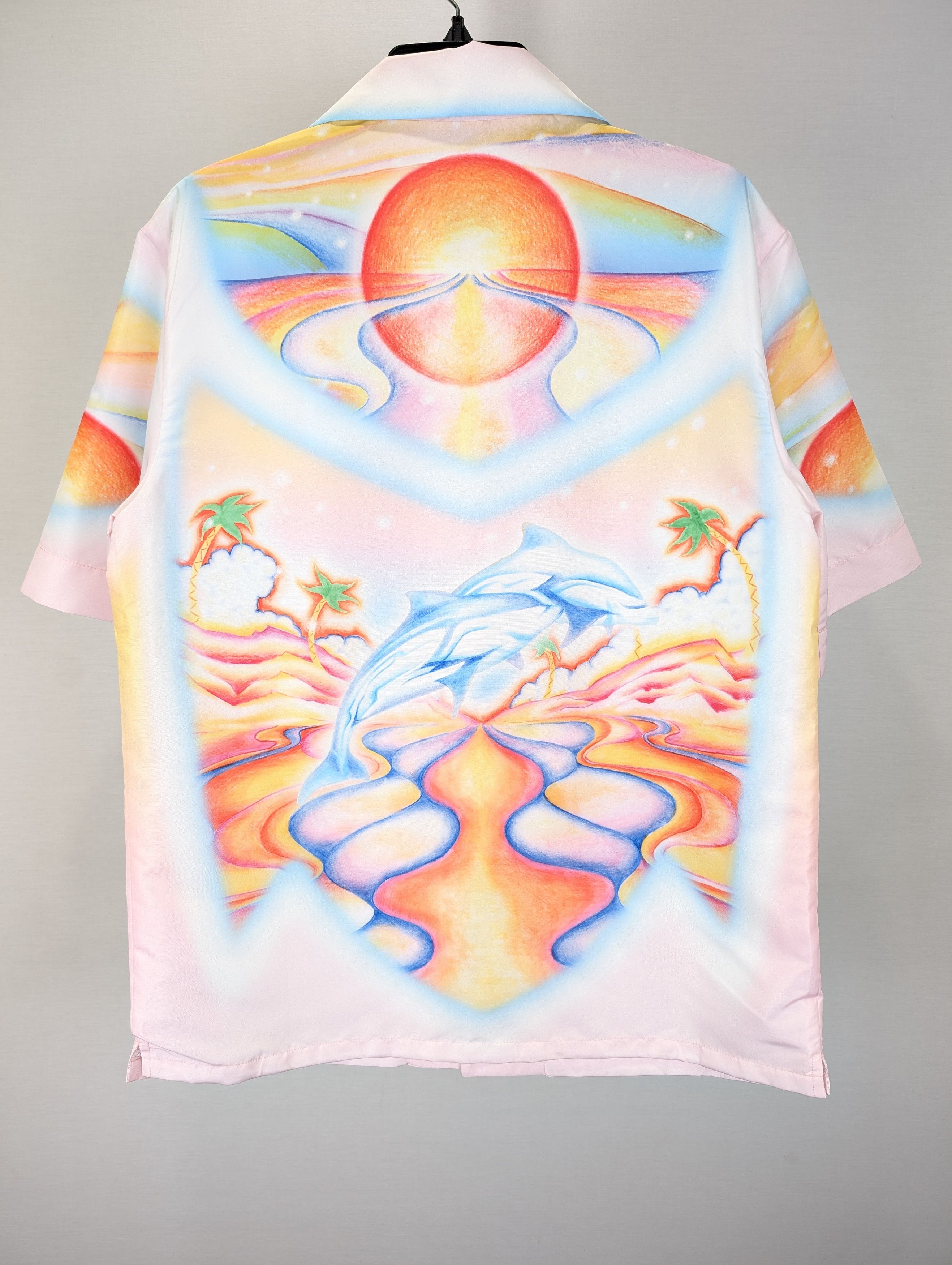 Casablanca o1rshd1 DUP / Printed Swim Open Collar Shirt in Multicolor Size US L / EU 52-54 / 3 - 11 Thumbnail
