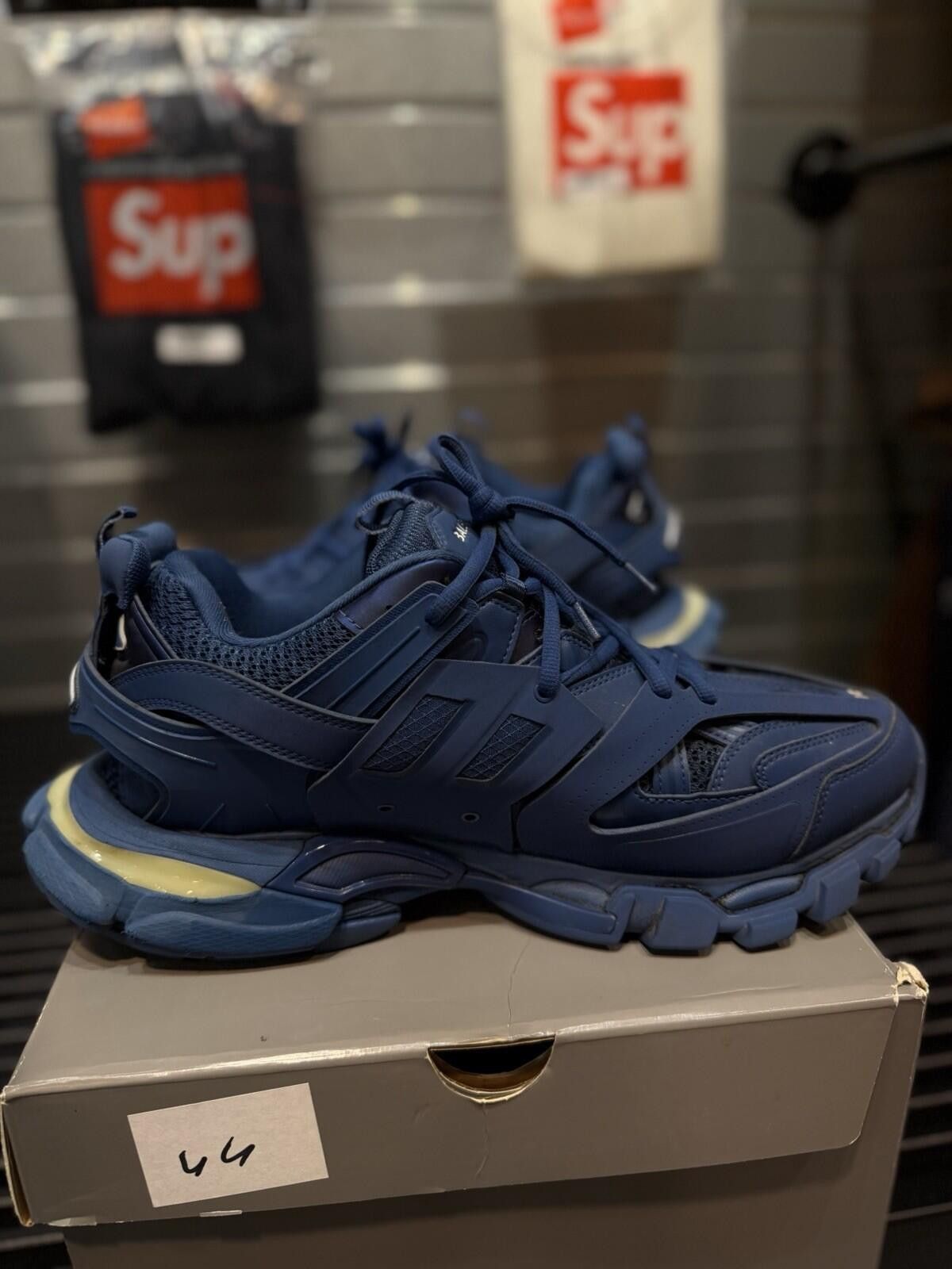Balenciaga Size 45EU/12US - Balenciaga Track LED Blue $1150 Size US 12 / EU 45 - 4 Thumbnail