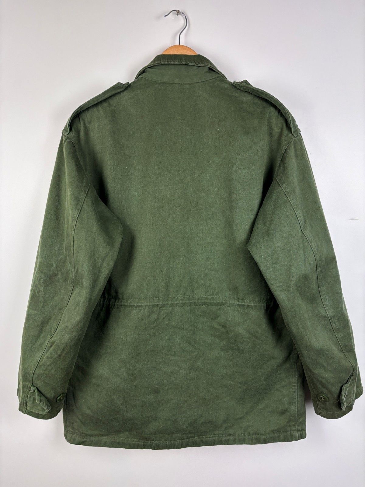 Other Vintage 1972 Dutch Military Army Field Jacket Green Size M Size US M / EU 48-50 / 2 - 6 Thumbnail