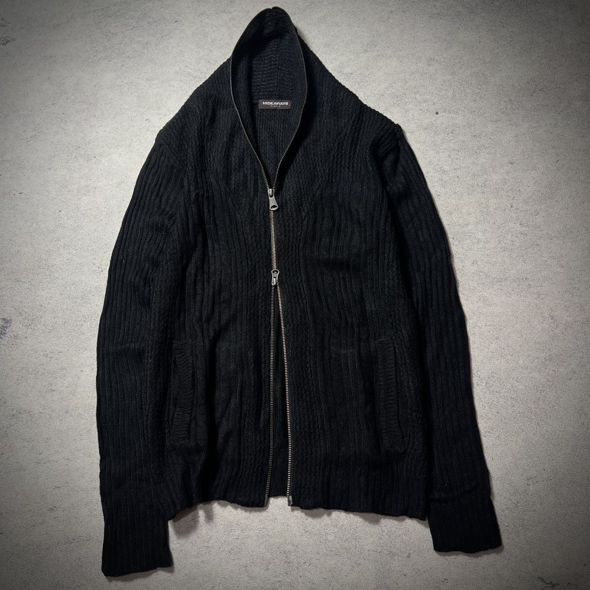 HIDEAWAYS Hideaways Nicole Long Knit Grunge Gothic Vkei Punk Style Ls Size US M / EU 48-50 / 2 - 3 Thumbnail