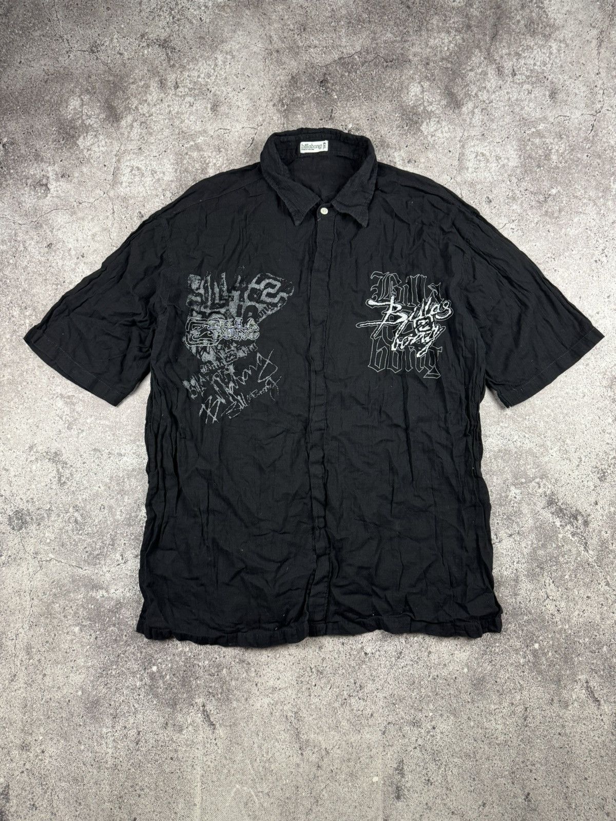Billabong Vintage Billabong Shirt Big Logo Y2K Japanese 90s Surf Size US XL / EU 56 / 4 - 3 Thumbnail