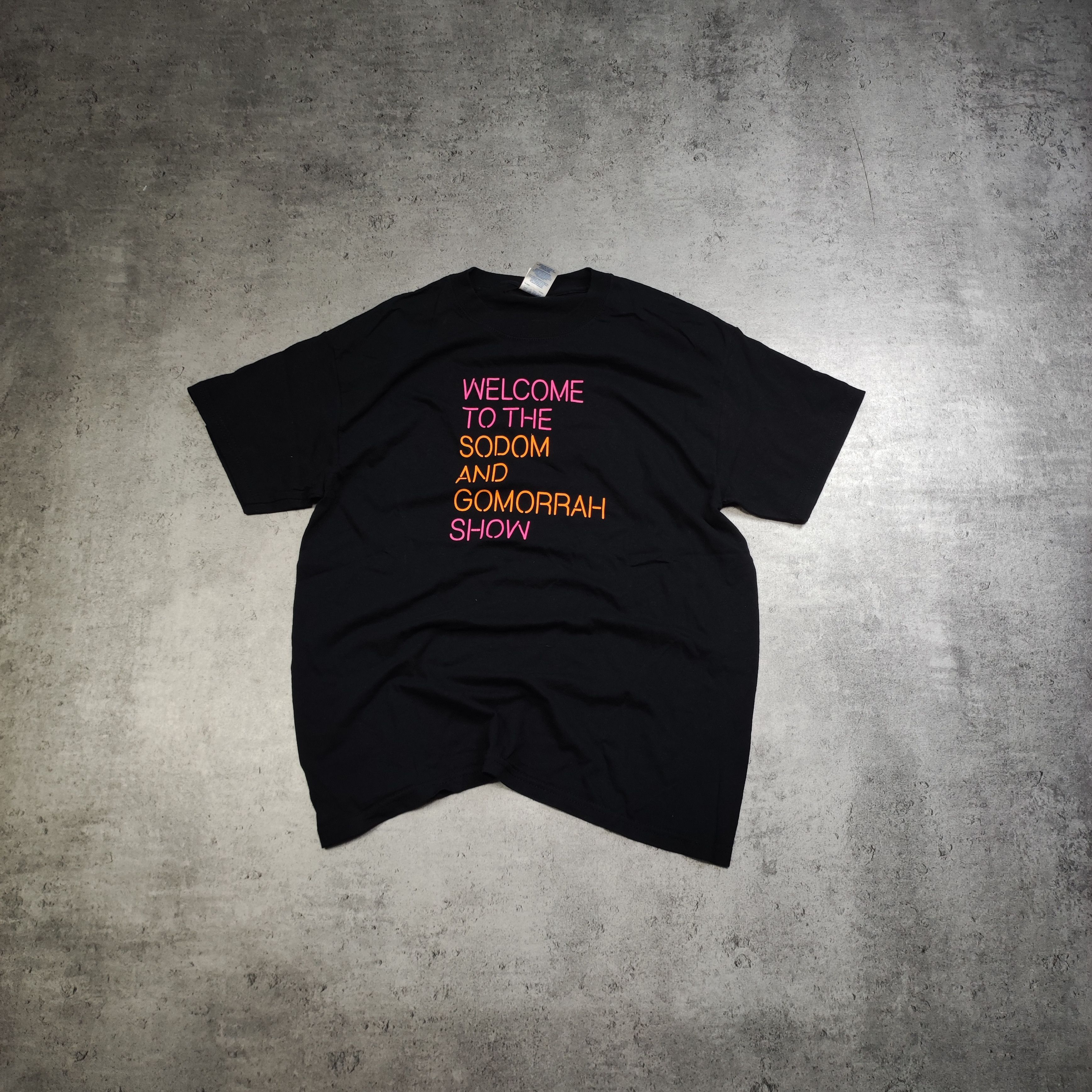 Band Tees × Vintage Vintage 00s Pet Shop Boys Gomorra Show Merch Promo Tee Size US L / EU 52-54 / 3 - 1 Thumbnail