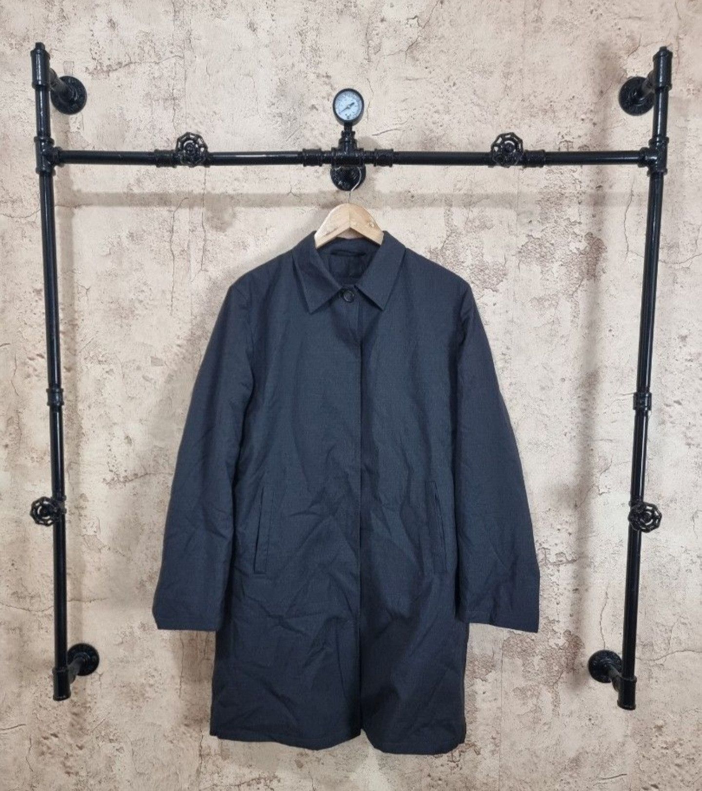 Prada Prada Grey Wool Coat Size M / US 6-8 / IT 42-44 - 1 Thumbnail