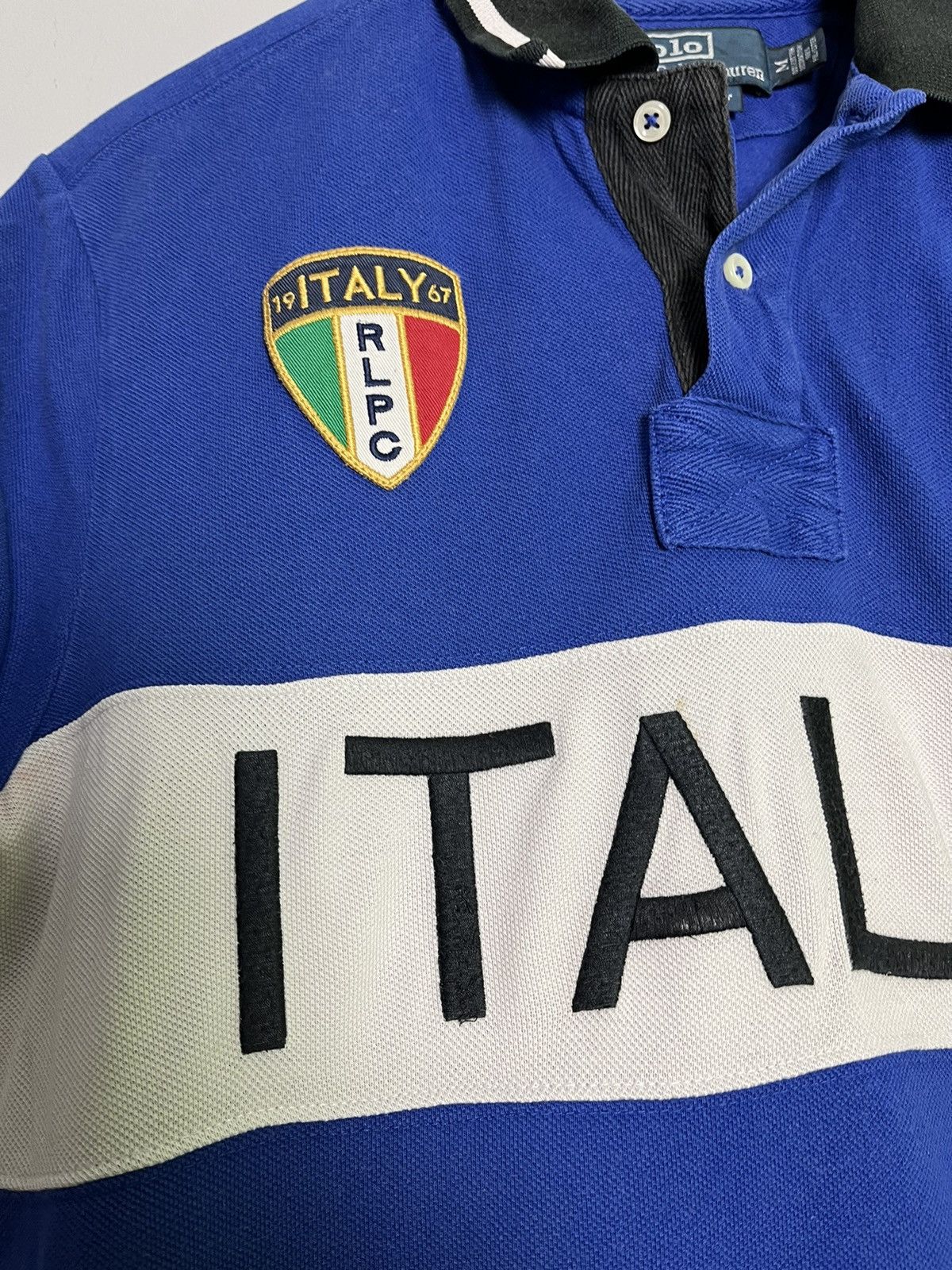 Polo Ralph Lauren × Ralph Lauren × Vintage 🇮🇹 RALPH LAUREN ITALY POLO VINTAGE TSHIRT CHIEF KEEF Size US M / EU 48-50 / 2 - 2 Thumbnail