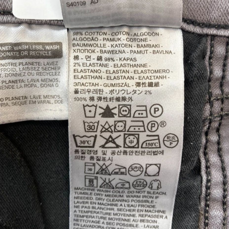 Levi's Levi's 511 Jeans Mens Slim Straight 29x32 Denim Gray Low Rise Medium Wash - 5-Pocket, Cotton Spandex Denim Pants Size US 29 - 6 Thumbnail