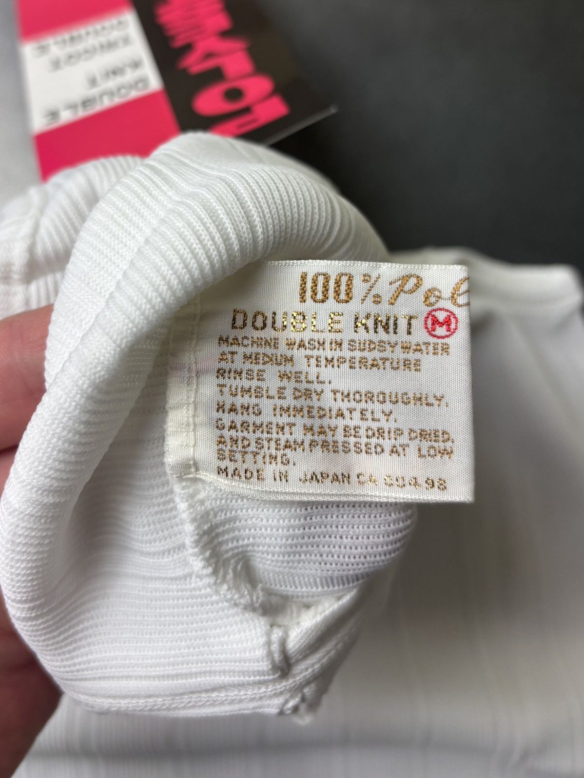 Vintage Deadstock 1970s Vintage Turtleneck Tank Top Shortsleeve Shir Size M / US 6-8 / IT 42-44 - 7 Thumbnail