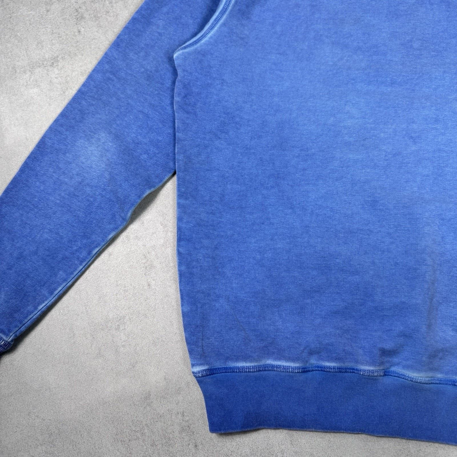 Dsquared2 Dsquared2 Men Big Logo Sweatshirt Men M Blue Garment Dyed Size US M / EU 48-50 / 2 - 20 Thumbnail