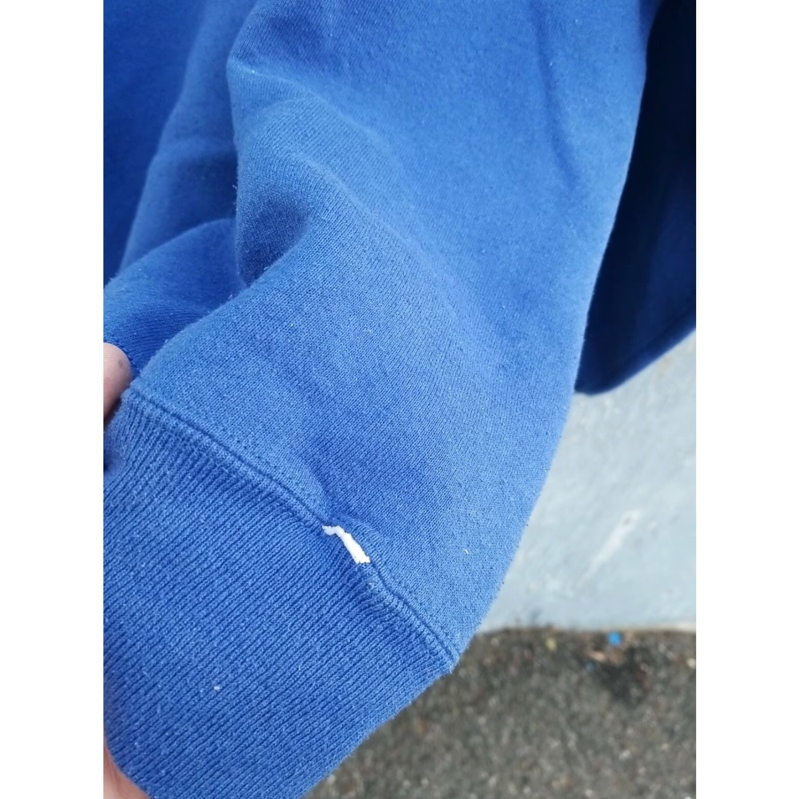 Russell Athletic VINTAGE Russell Athletic Crewneck Sweatshirt Men XL Blue 90s Embroidered Logo Fleece Cotton Navy? Size US XL / EU 56 / 4 - 3 Thumbnail