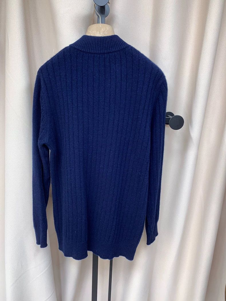Loro Piana LORO PIANA Lingling full zipper wool cashmere sweater coat Size US L / EU 52-54 / 3 - 4 Thumbnail