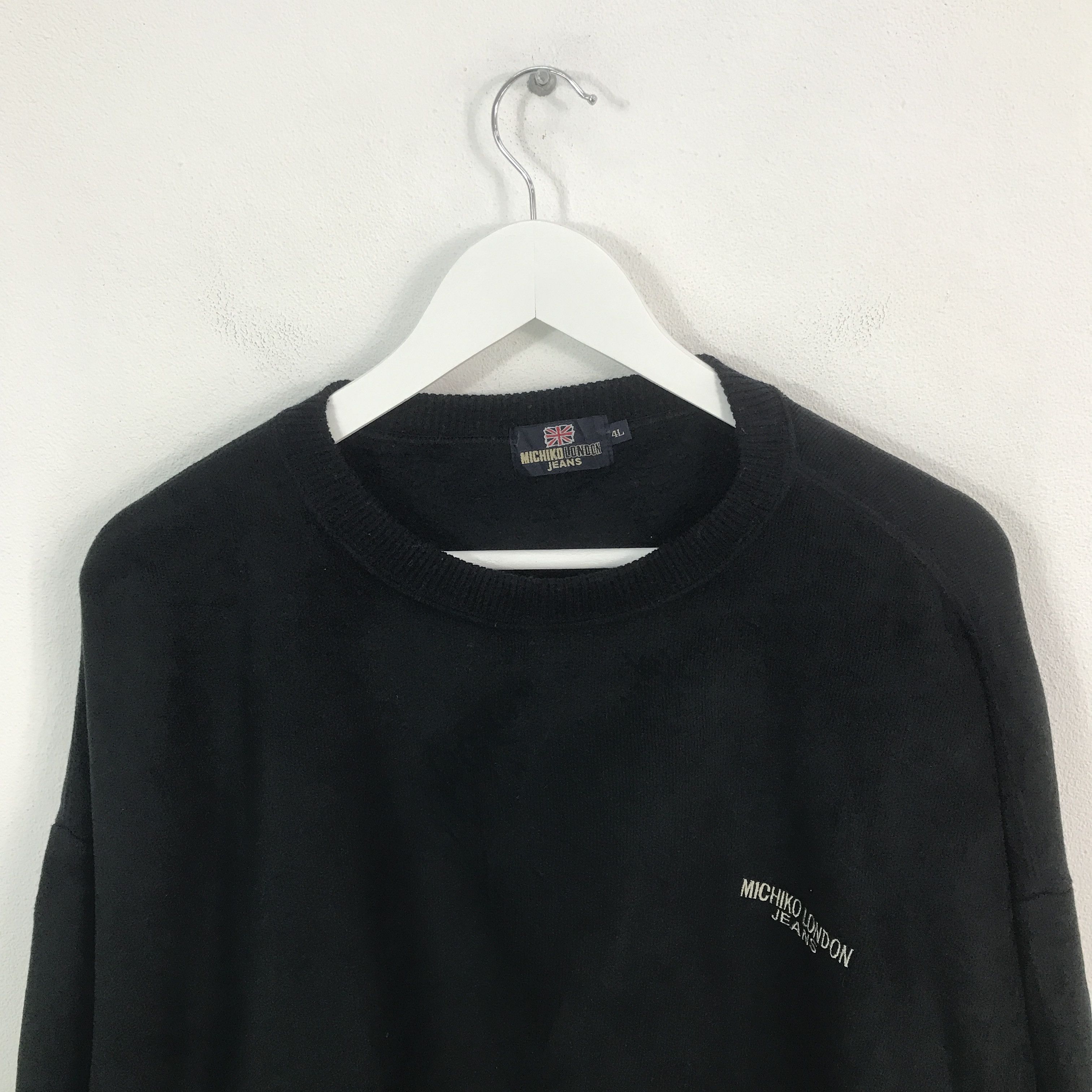 Michiko Koshino London Rare michiko london logo sweatshirt Size US L / EU 52-54 / 3 - 2 Thumbnail