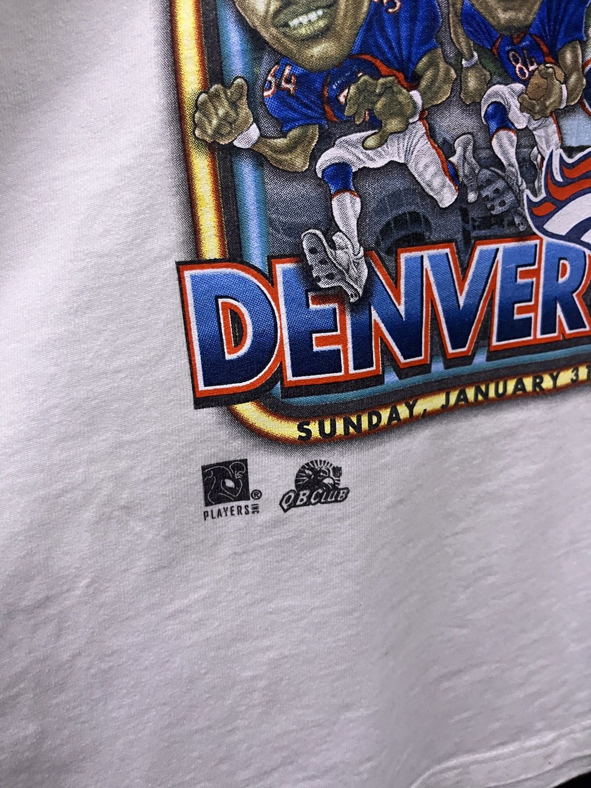 MLB VINTAGE 1999 PRO PLAYER DENVER BRONCOS TSHIRT Size US L / EU 52-54 / 3 - 6 Thumbnail