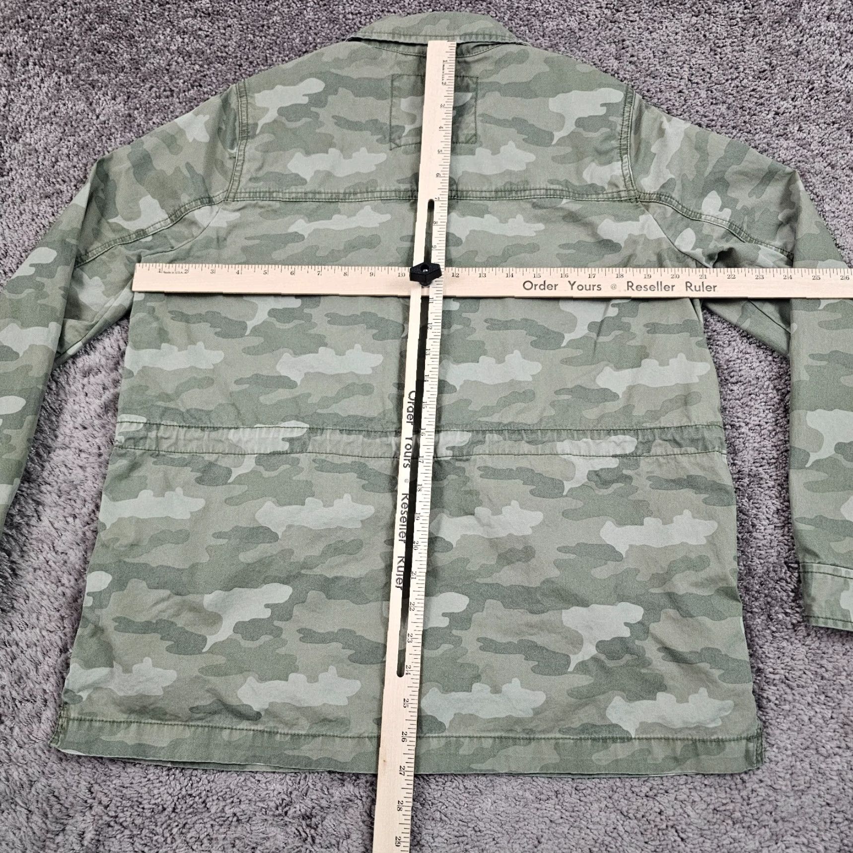 American Eagle Outfitters VINTAGE American Eagle Outfitters Military Jacket Men Medium M Green Camo Cotton Utility Size US M / EU 48-50 / 2 - 6 Thumbnail