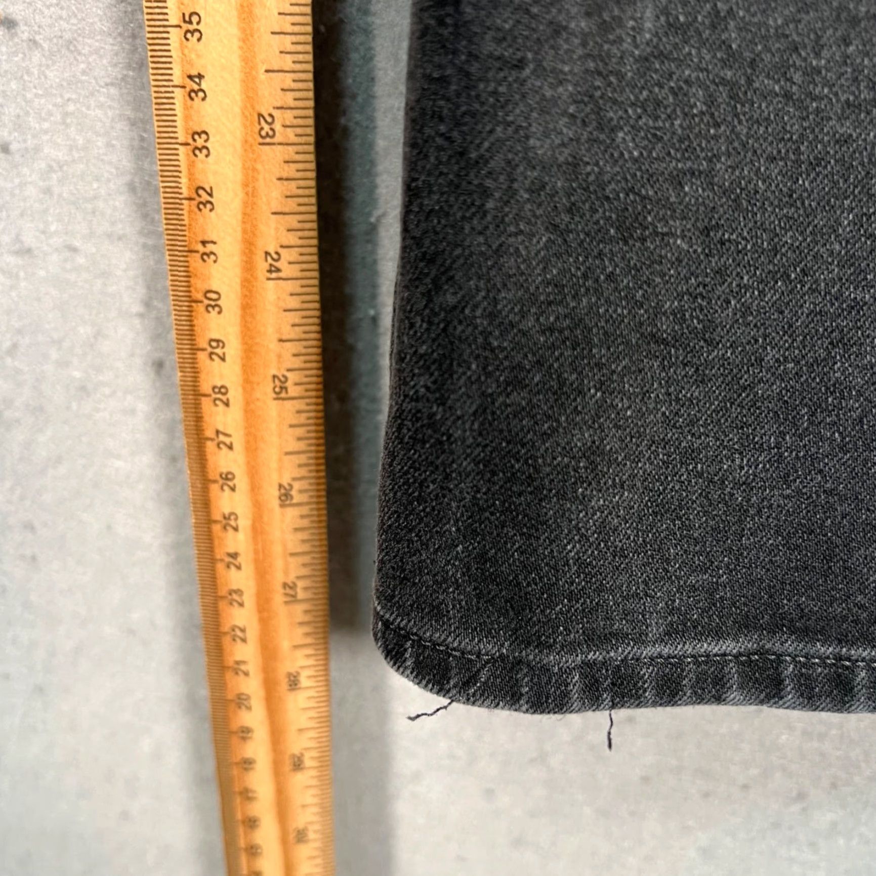 Everlane Everlane Uniform Jeans Mens 28x30 Black Skinny Denim Cotton Blend Stretch 5-Pocket Slim Regular Modernist Jeans Mens Slim Black 28W 28Inseam Size US 28 / EU 44 - 7 Thumbnail