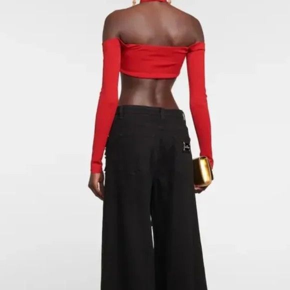 Givenchy Dolce & Gabbana halterneck cut-out top - NEW WITH TAGS Size M / US 6-8 / IT 42-44 - 2 Thumbnail