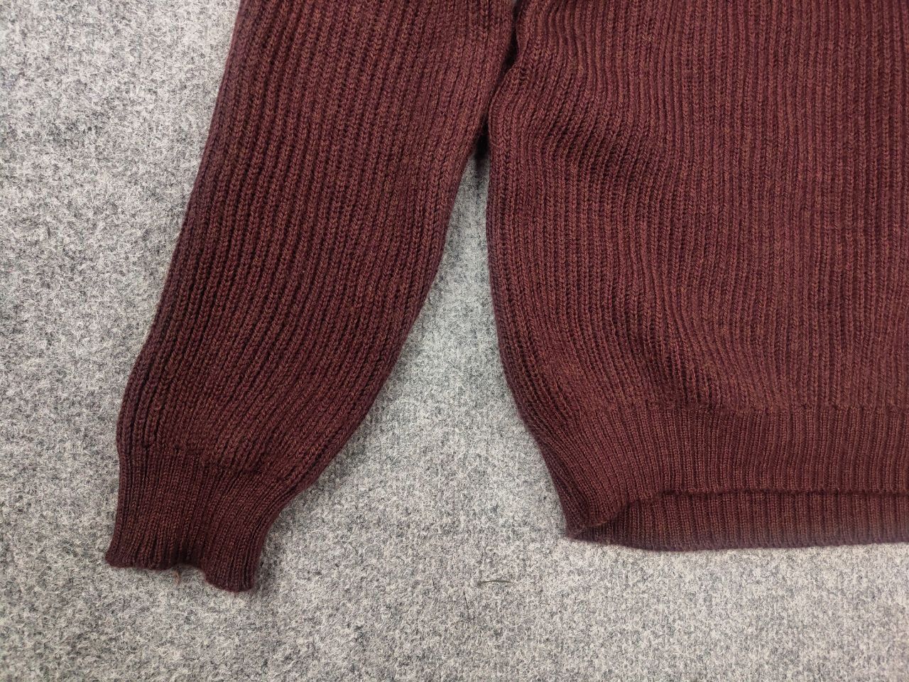 Peregrine Peregrine England Ford Knit Wool Half Zip Sweater Vintage Size US L / EU 52-54 / 3 - 6 Thumbnail