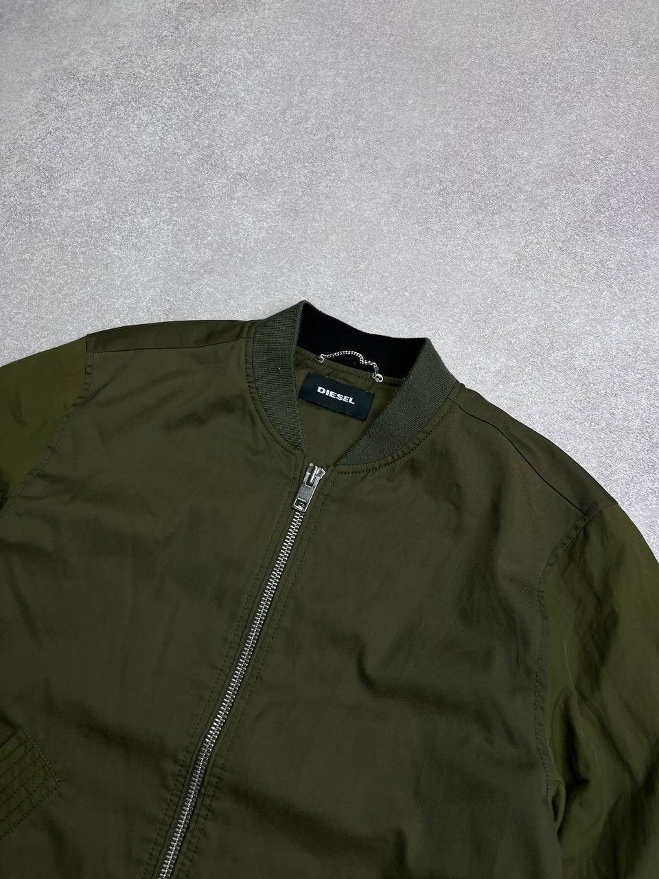 Diesel Vintage Diesel Archival Oversized Bomber Jacket Y2K XL Size US XL / EU 56 / 4 - 3 Thumbnail