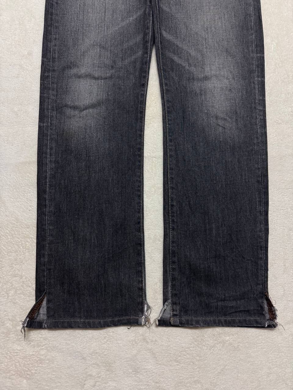 Other INSANE 90s Vintage Uniqlo Mudwash Regular Fit Straight Jeans Size US 32 / EU 48 - 8 Thumbnail