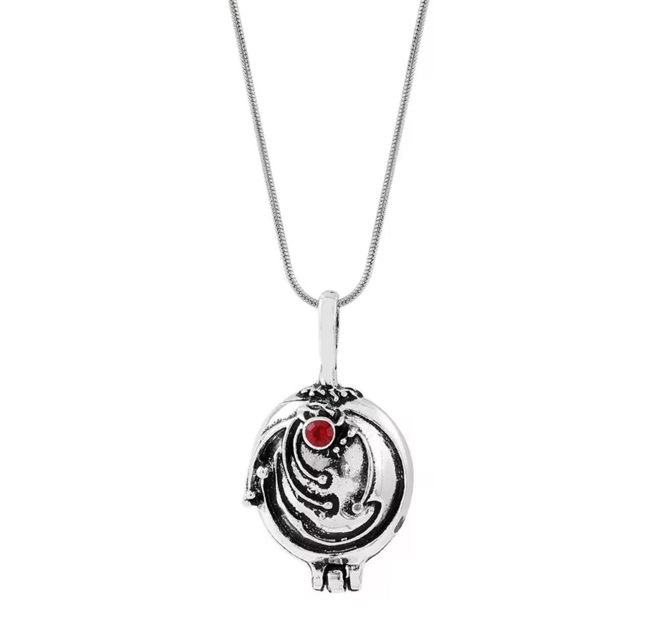 Jewelry × Vintage Vintage Retro Style Heart Necklace Chain Size ONE SIZE - 2 Thumbnail