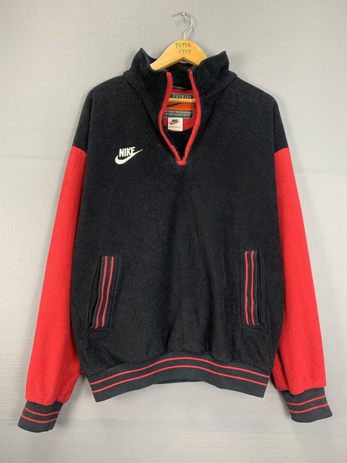 Vintage Vintage Nike Swoosh Logo Broken Zip Size US S / EU 44-46 / 1 - 2 Thumbnail