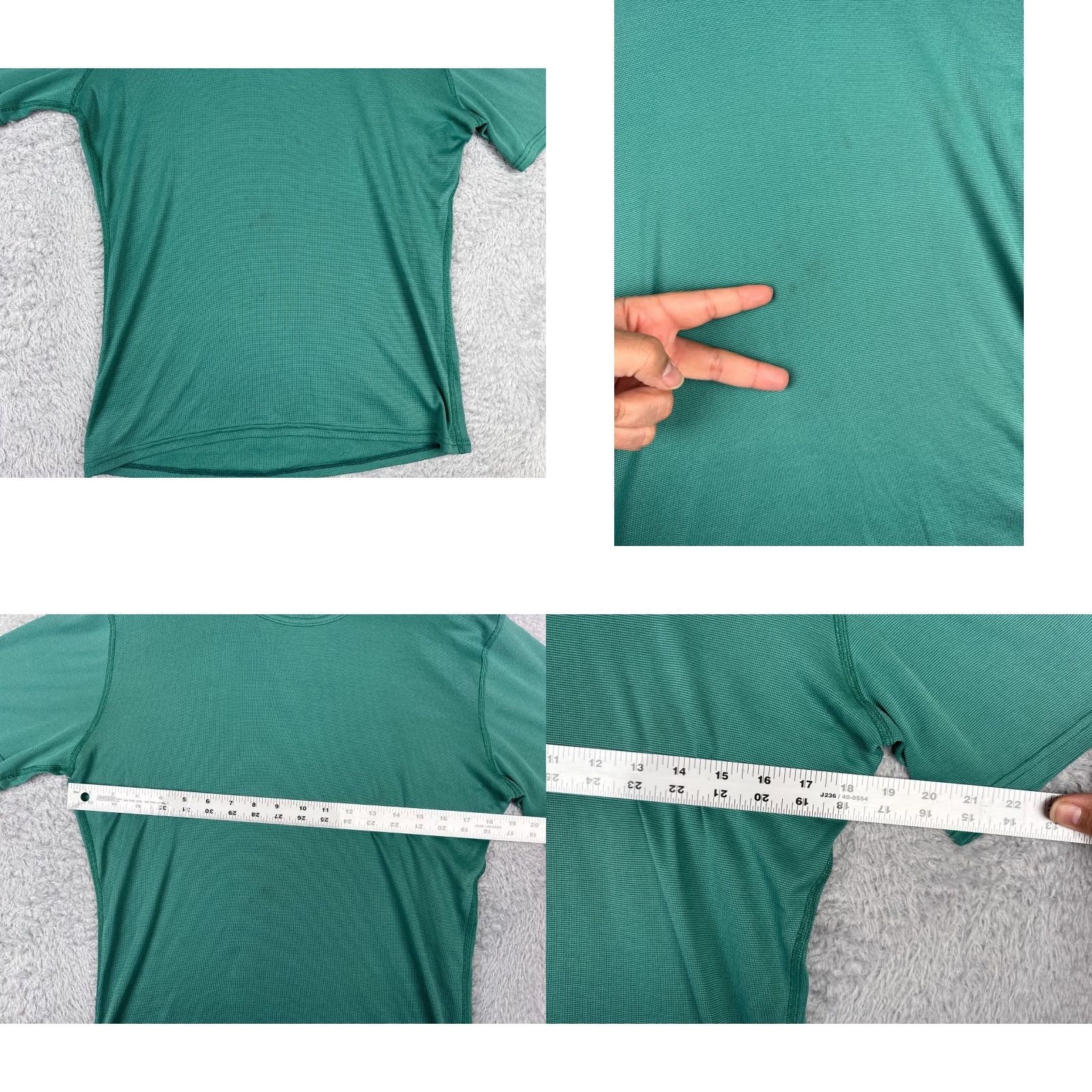Patagonia VINTAGE Patagonia Shirt Men S Green Capilene Short Sleeve Polyester Layering Size US S / EU 44-46 / 1 - 8 Thumbnail