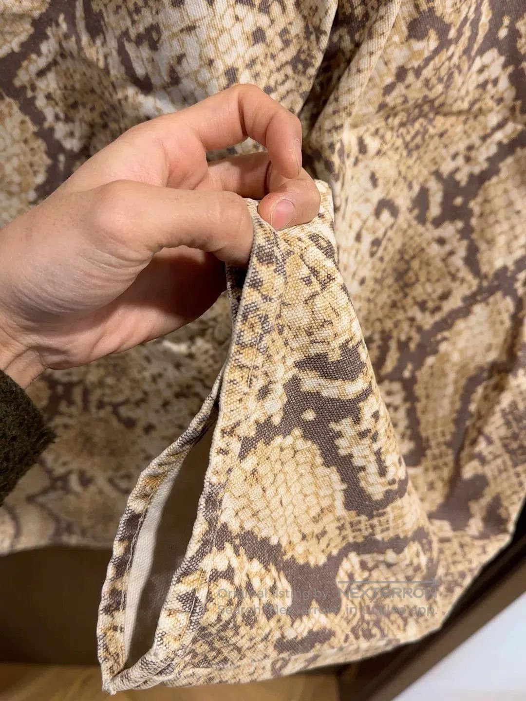 Stussy Stussy Washed Canvas Snake Print Jeans. Size US 34 / EU 50 - 6 Thumbnail