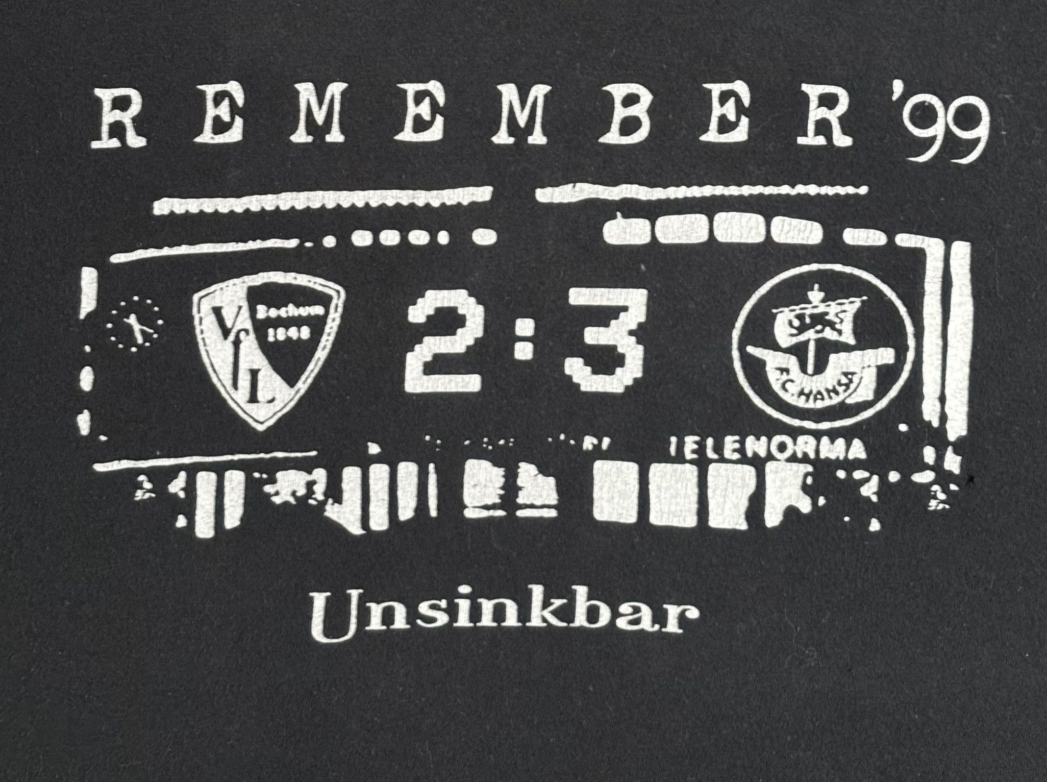 Vintage T-Shirt Hansa Rostock Remember 99 Jerzees vintage Size. M Size US M / EU 48-50 / 2 - 8 Thumbnail