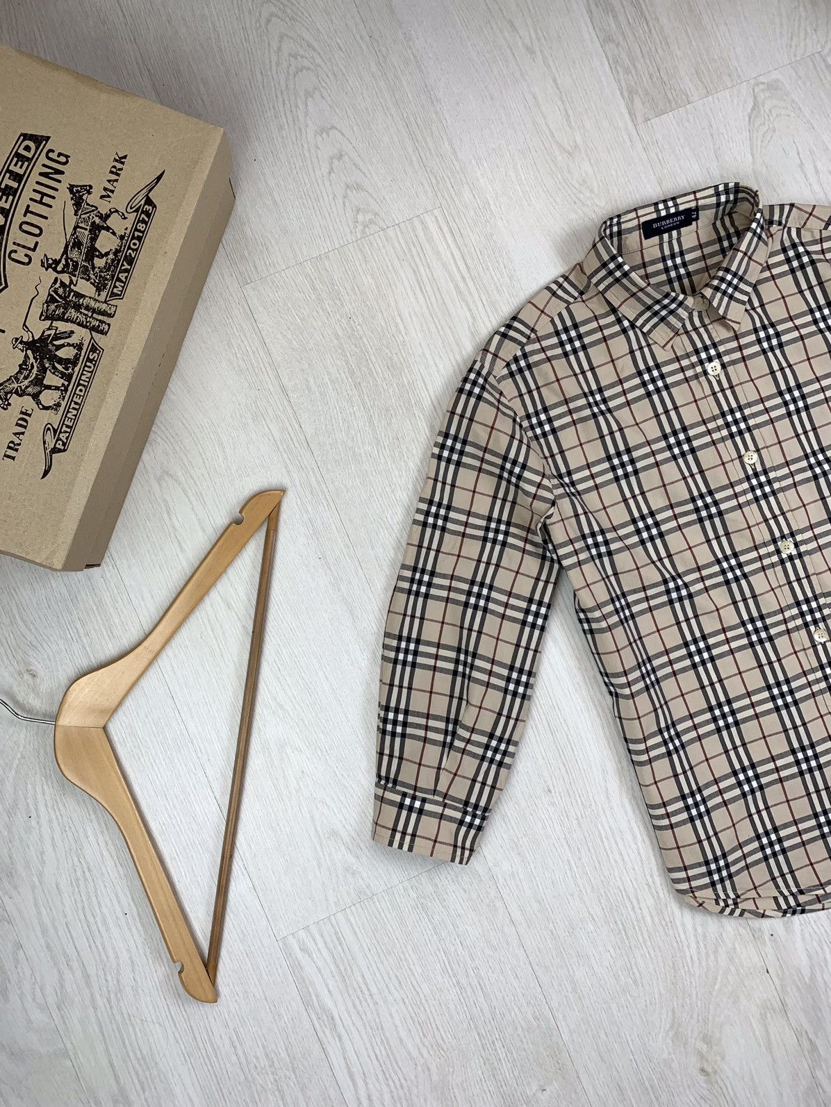 Burberry Burberry Vintage 90s Nova Check Womens Button Shirt Size 42 Size M / US 6-8 / IT 42-44 - 6 Thumbnail